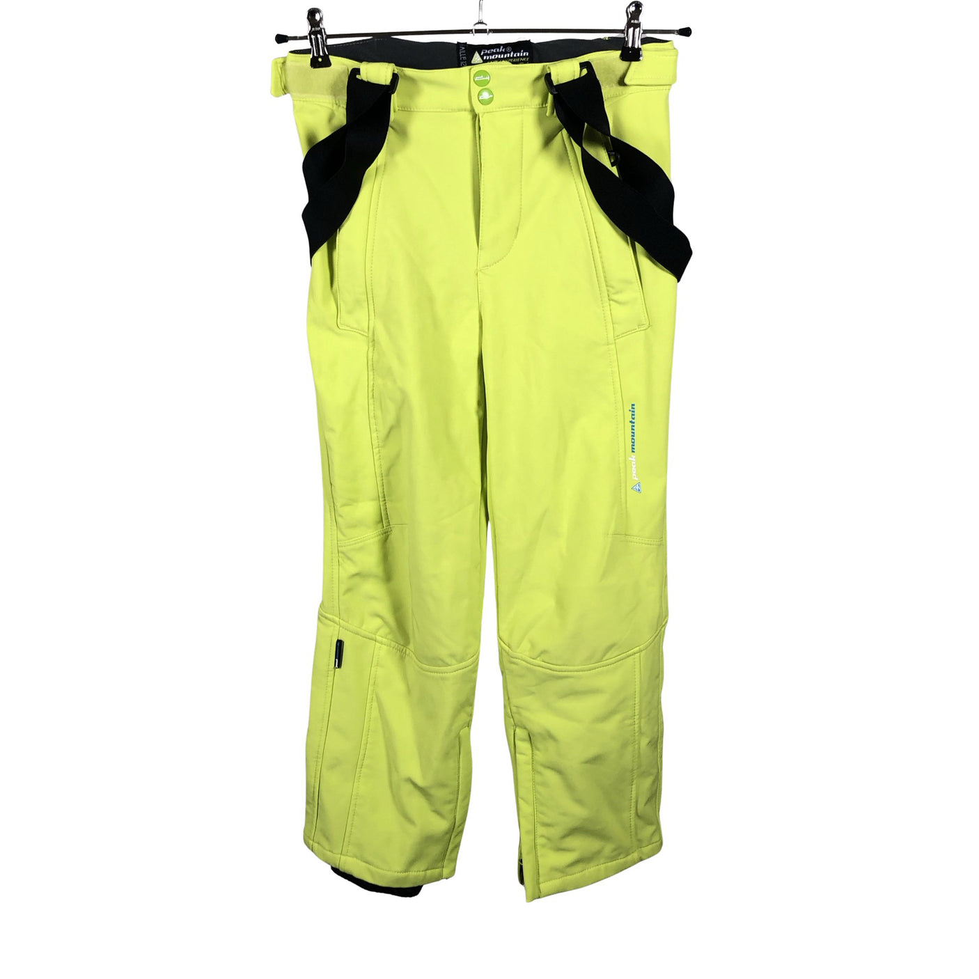 Unisex Peak Mountain - Softshell-housut, koko 146 - 152 - Keltainen (2)