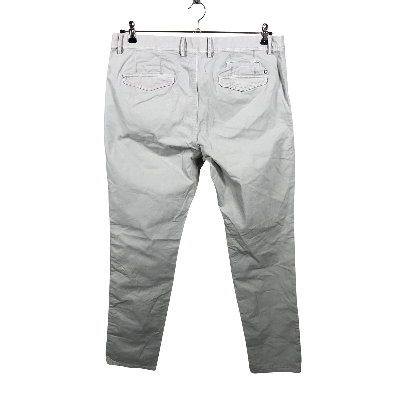Miesten Massimo Dutti - Chinot, koko S - Harmaa (2)