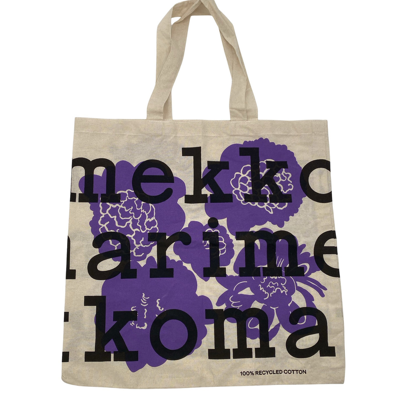 Naisten Marimekko - Ostoskassi, koko Maxi - Beige (1)