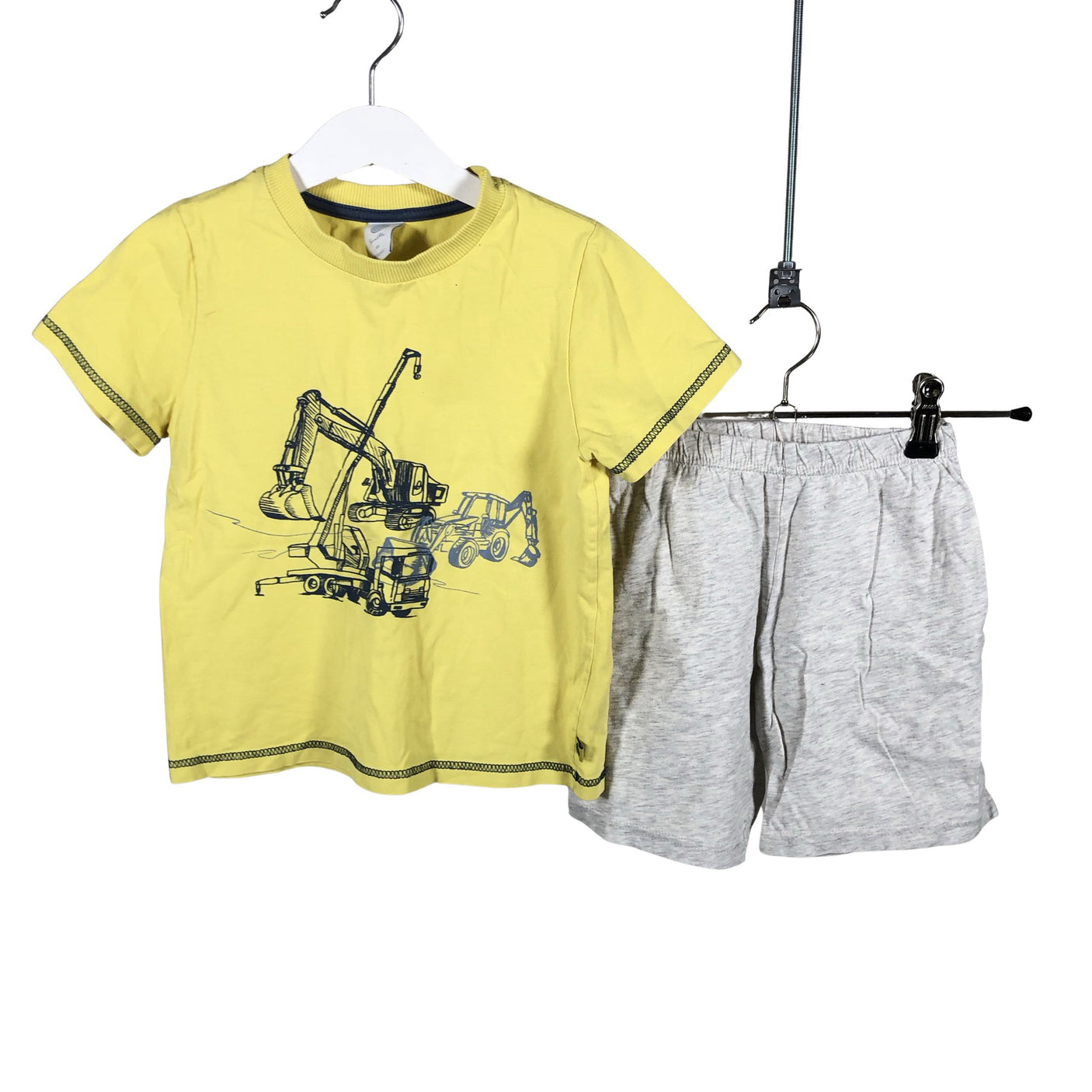 Poikien Sanetta - Yöasu, koko 98 - 104 - Keltainen (1)