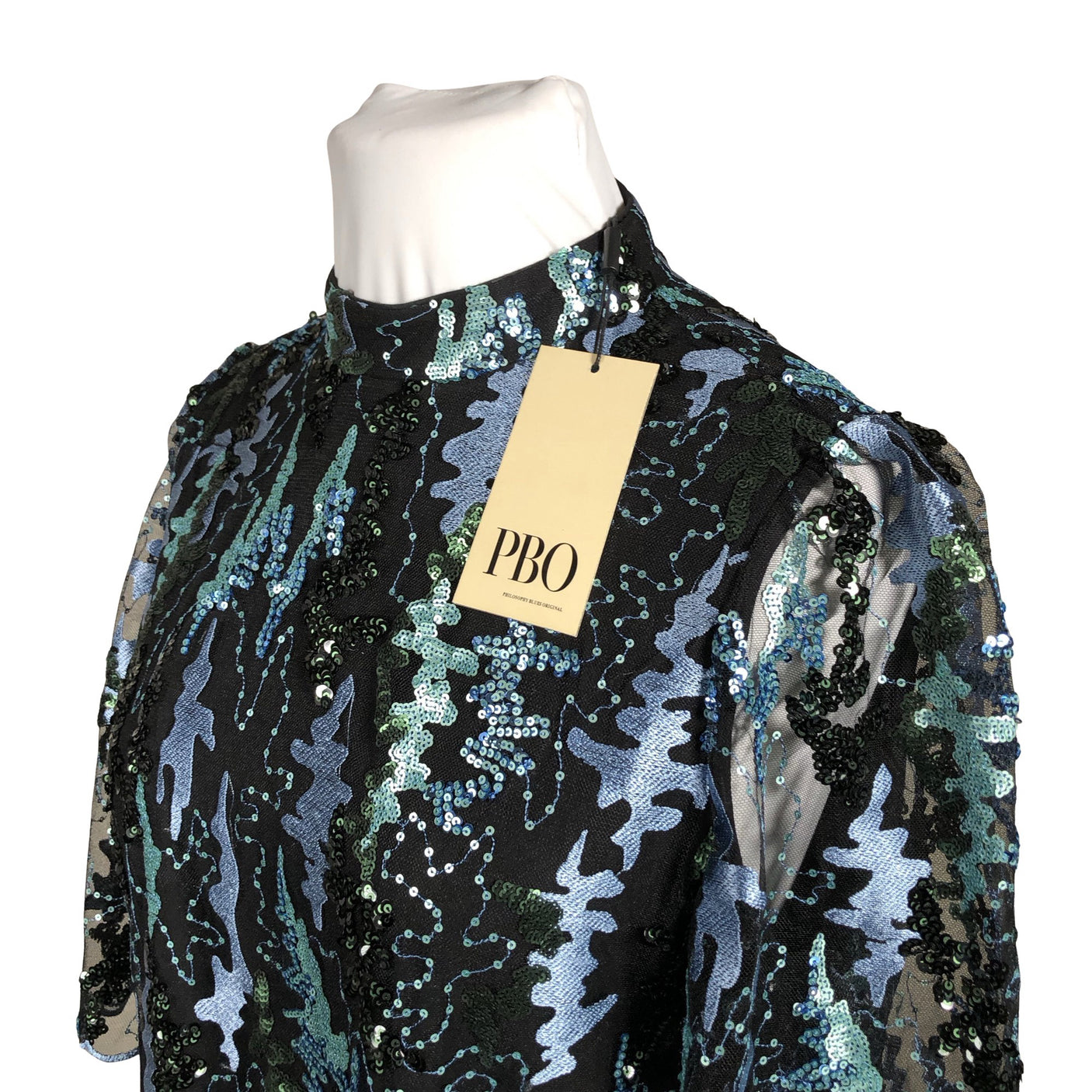 Naisten Philosophy Blues Original - Juhlamekko, koko 42 - Musta (2)