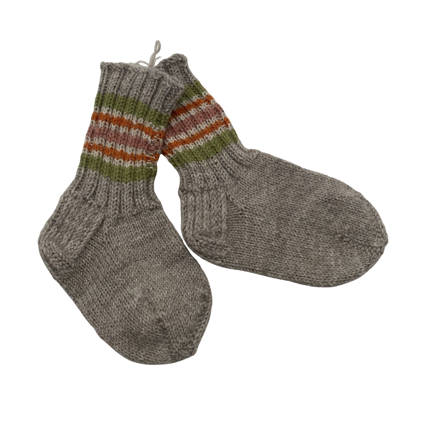 Unisex Handmade - Villasukat, koko 32 - Harmaa (1)