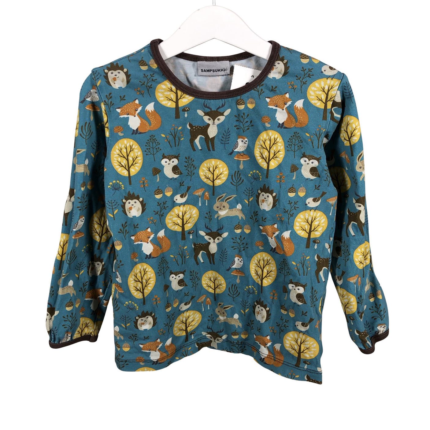Unisex Sampsukka - Trikoopaita, koko 104 - 110 - Sininen (1)