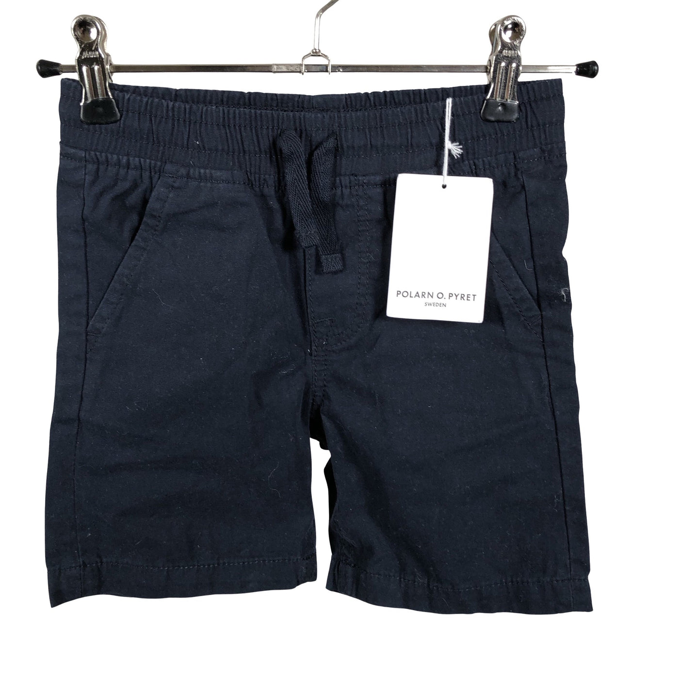 Unisex Polarn O. Pyret - Shortsit, koko 98 - 104 - Sininen (1)