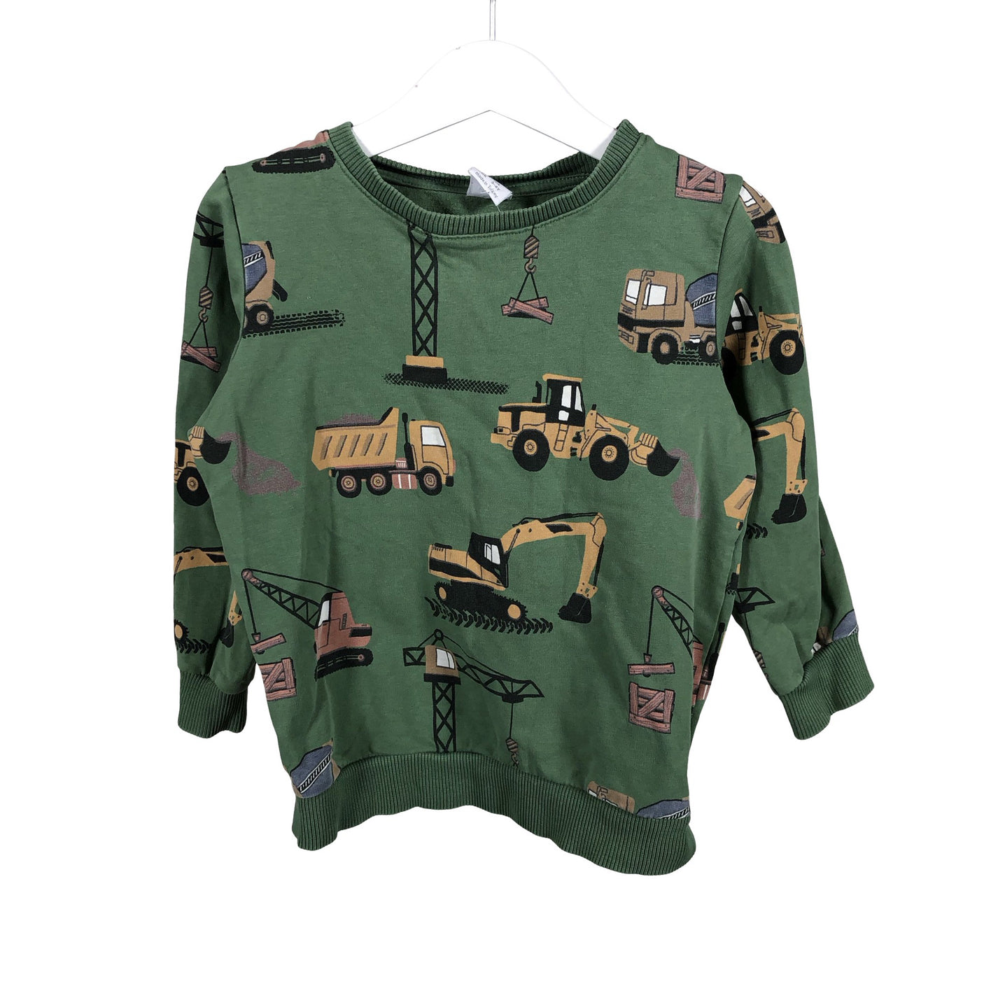 Unisex Lindex - Collegepaita, koko 98 - 104 - Vihreä (1)