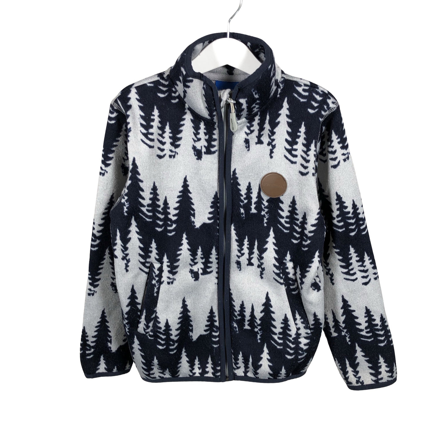 Unisex Jonathan - Fleecetakki, koko 122 - 128 - Harmaa (1)