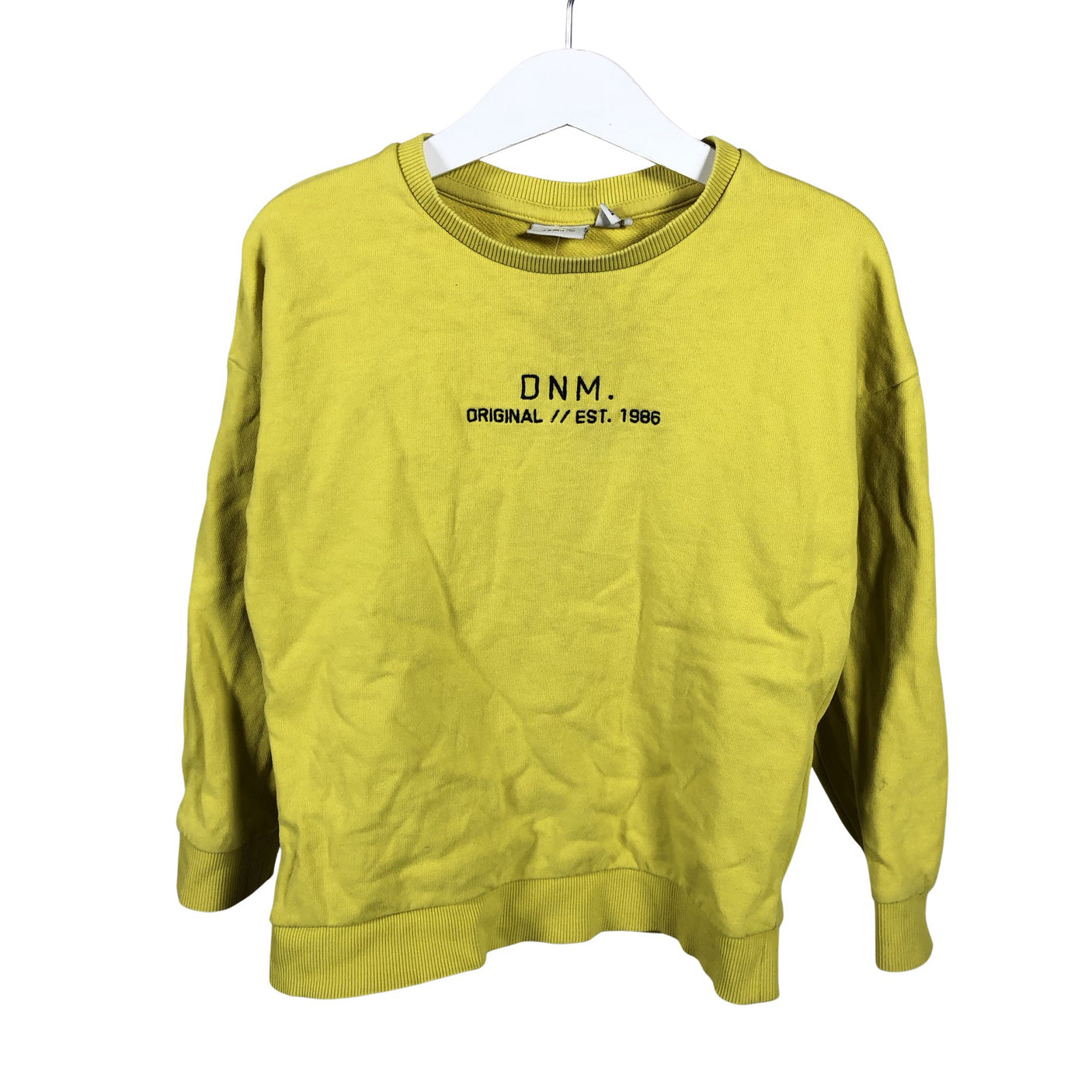 Unisex Name It - Collegepaita, koko 110 - 116 - Keltainen (1)