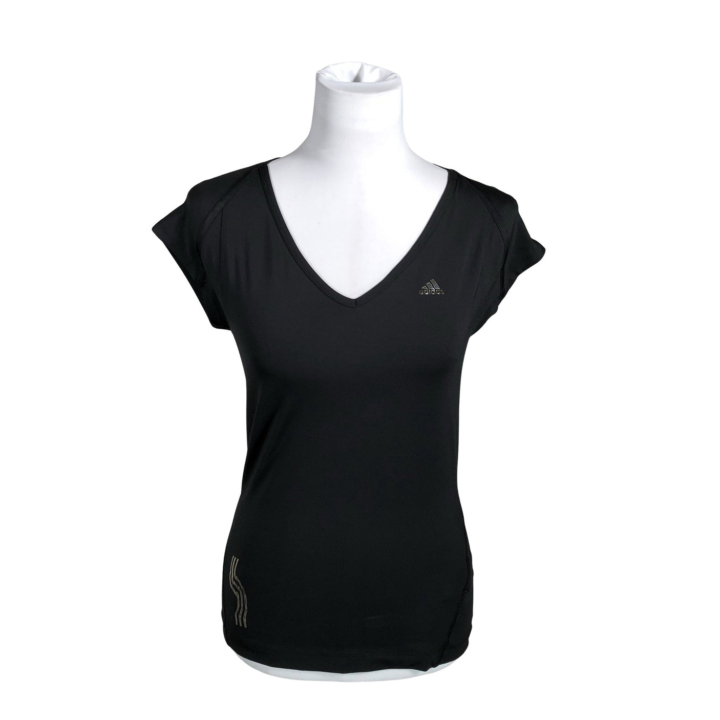 Naisten Adidas - Urheilupaita, lyhyet hihat, koko 38 - Musta (1)