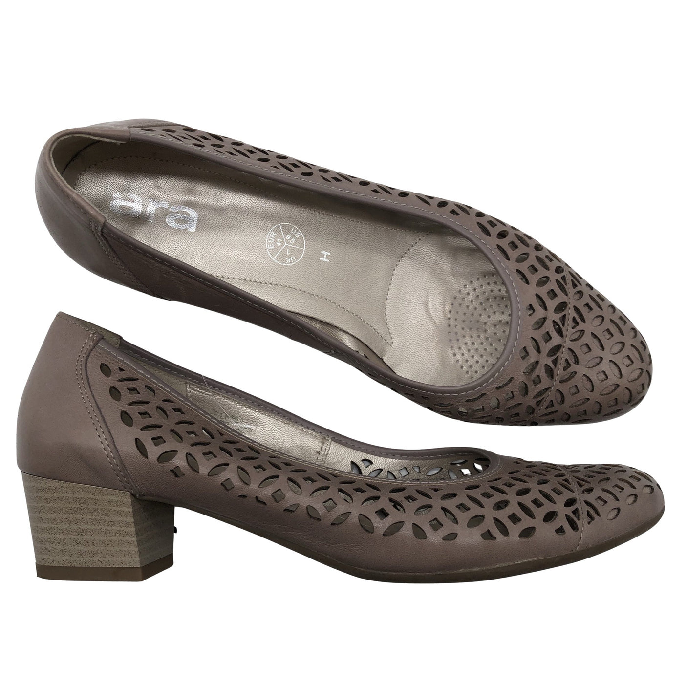 Naisten Ara - Korkokengät, koko 41 - Ruskea (1)