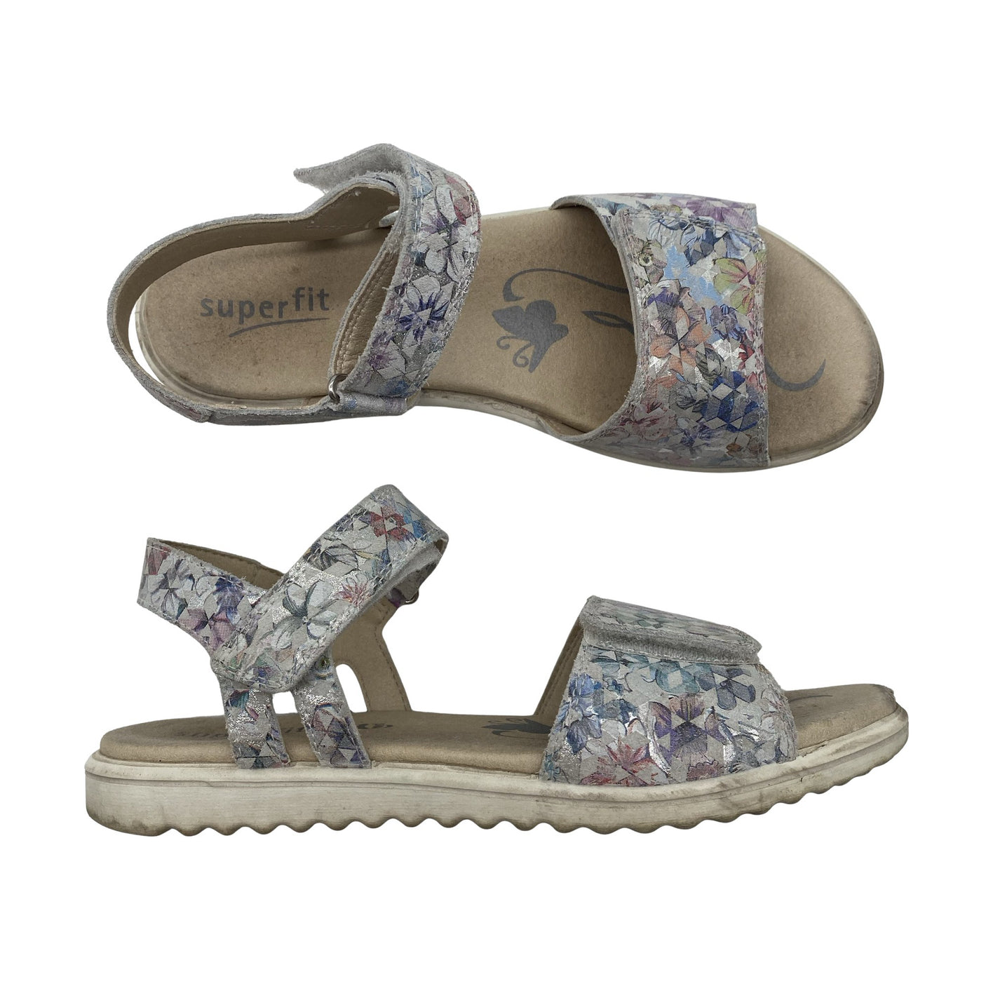 Tyttöjen SuperFit - Sandaalit, koko 38 - Beige (1)