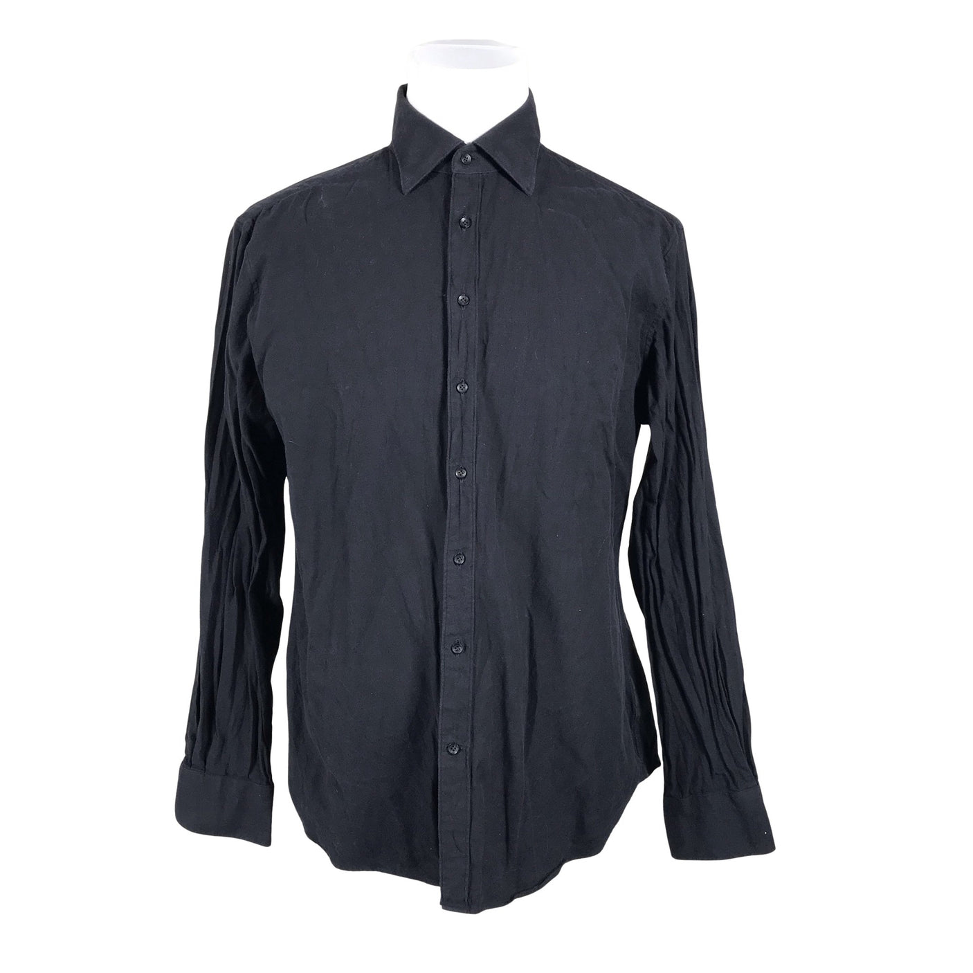 Miesten SuitSupply - Kauluspaita, koko XXL - Musta (1)