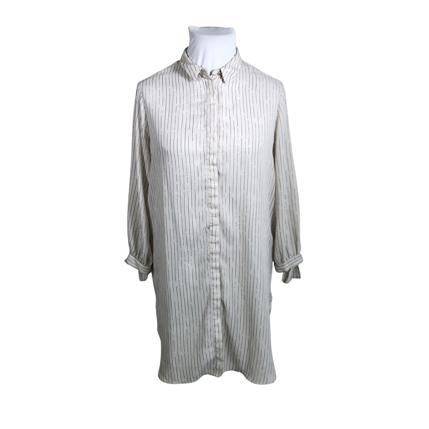 Naisten Cut & Pret - Sifonkitunika, koko 42 - Luonnonvalkoinen (1)