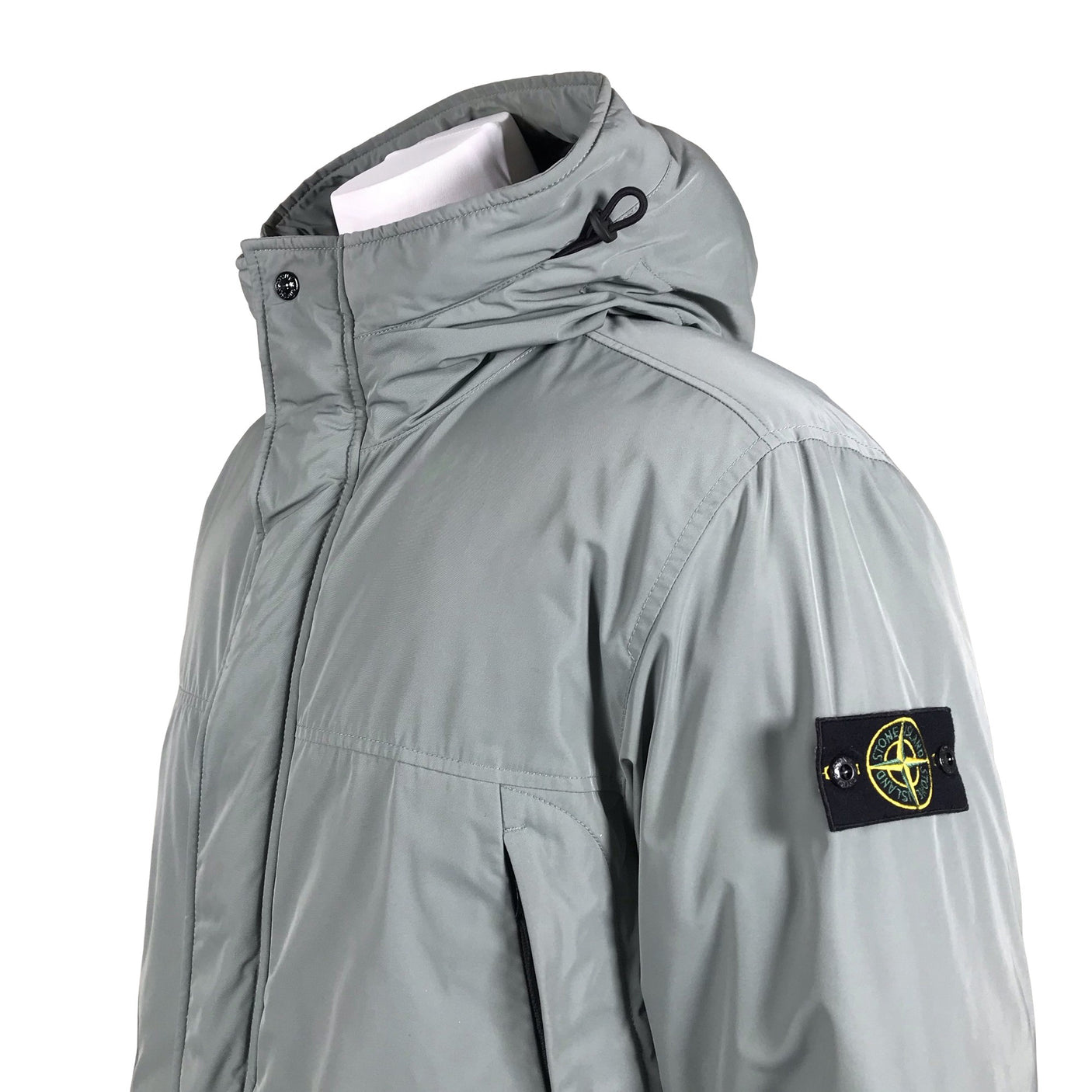 Miesten Stone Island - Untuvatakki, koko XL - Vihreä (2)