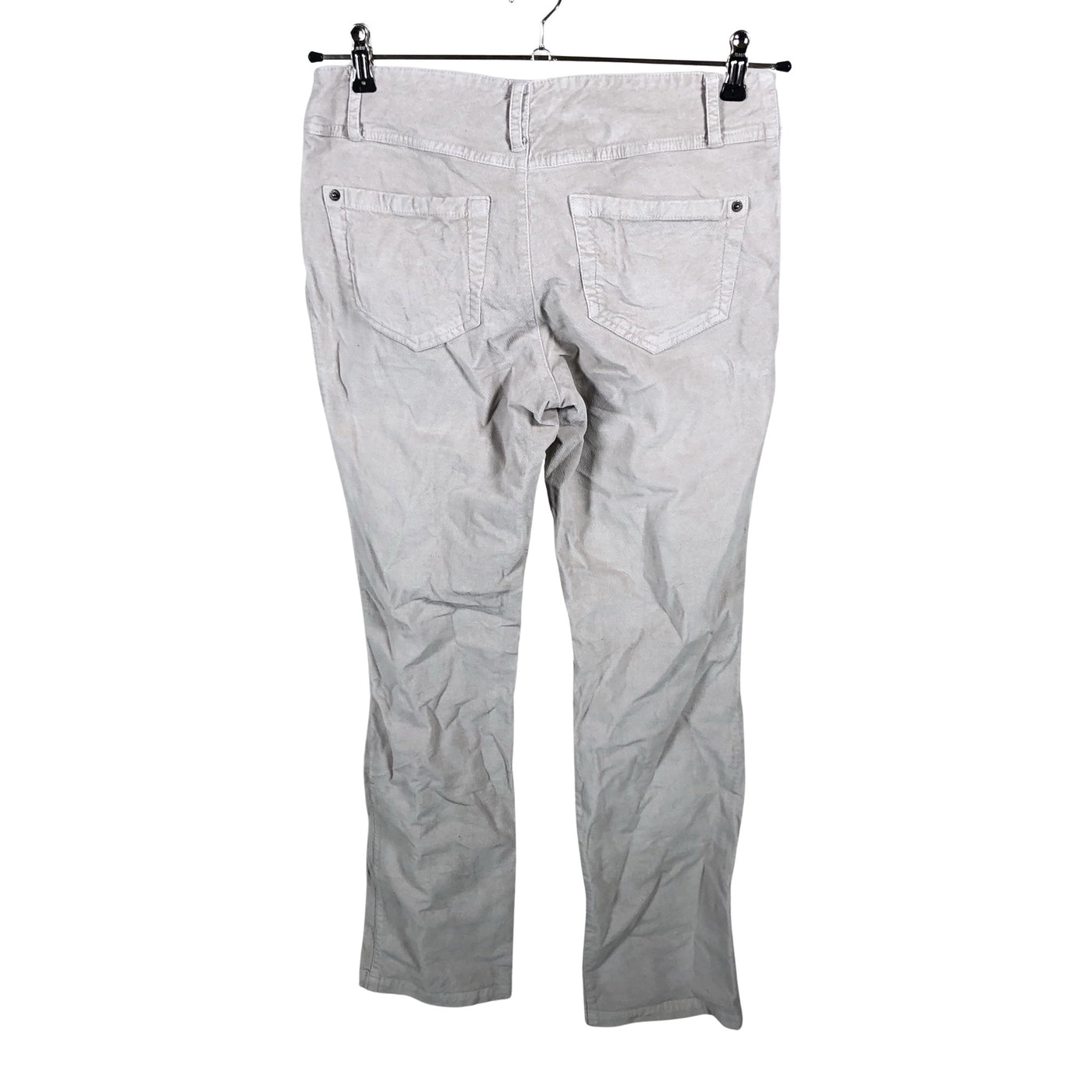 Naisten Bandolera - Samettihousut, koko 38 - Harmaa (2)