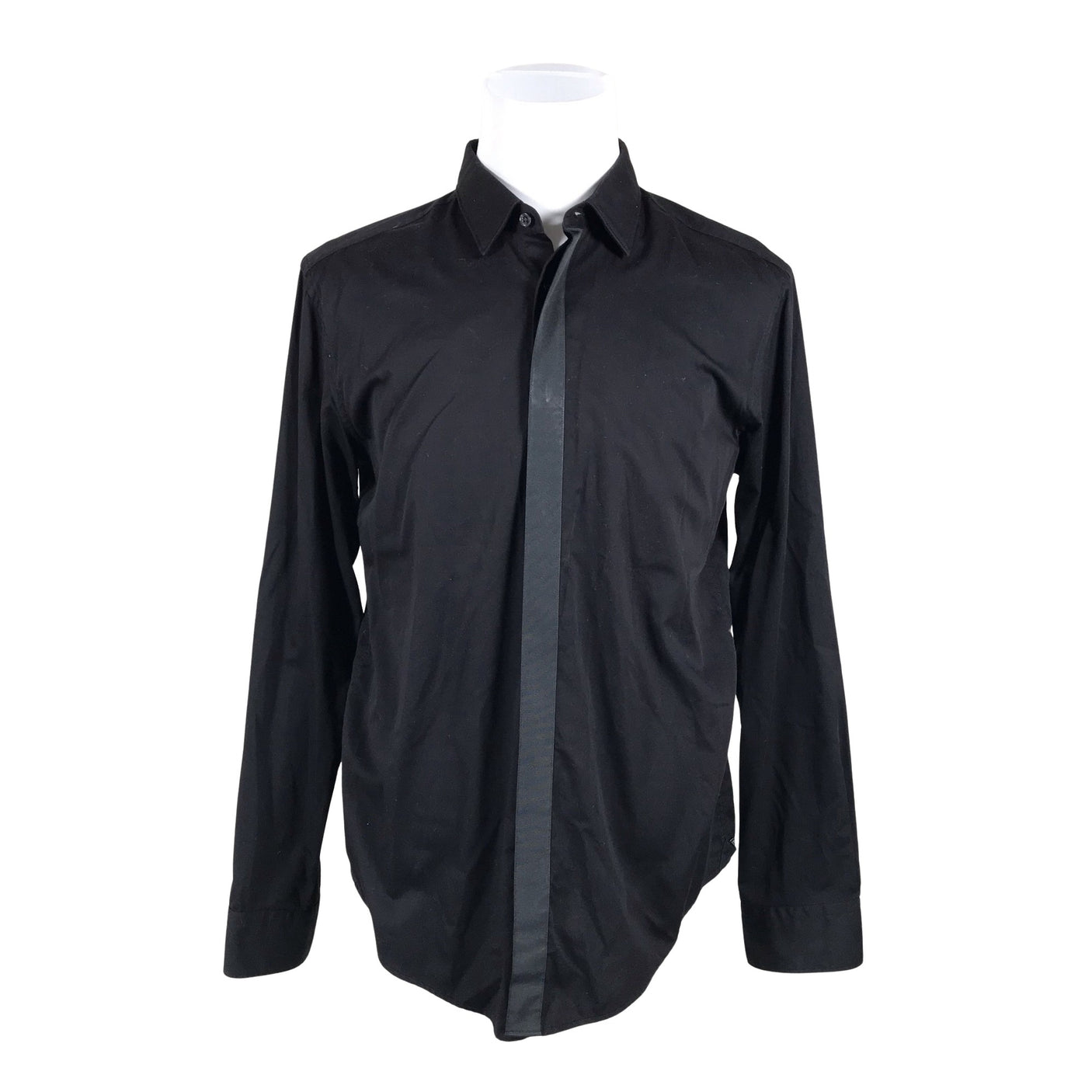 Miesten Hugo Boss - Kauluspaita, koko XL - Musta (1)