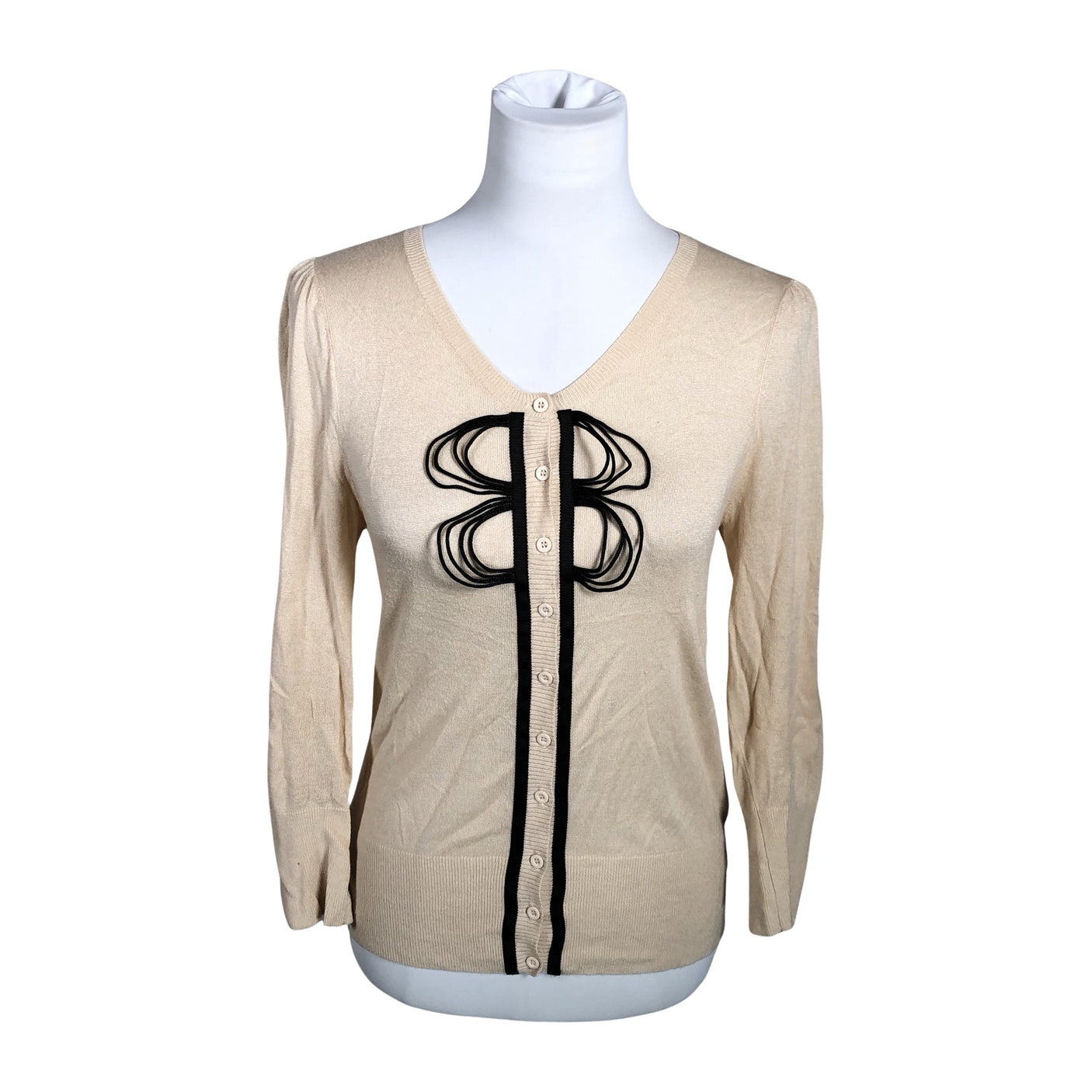 Naisten Designers Remix - Neuletakki, koko 40 - Beige (1)