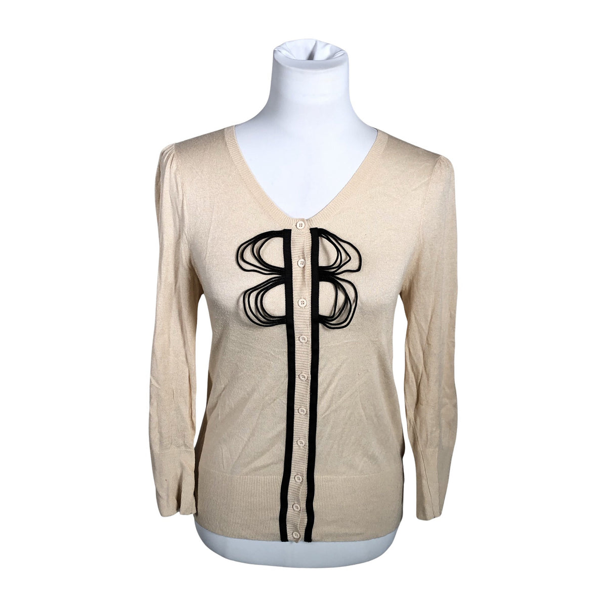 Naisten Designers Remix - Neuletakki, koko 40 - Beige (1)