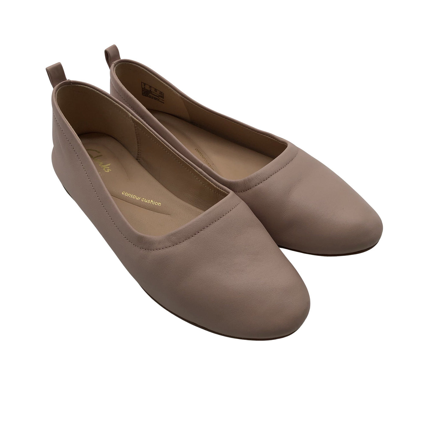 Naisten Clarks - Ballerinat, koko 38 - Beige (2)