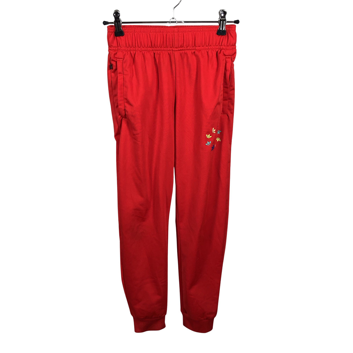 Unisex Adidas - Verryttelyhousut, koko 134 - 140 - Punainen (2)