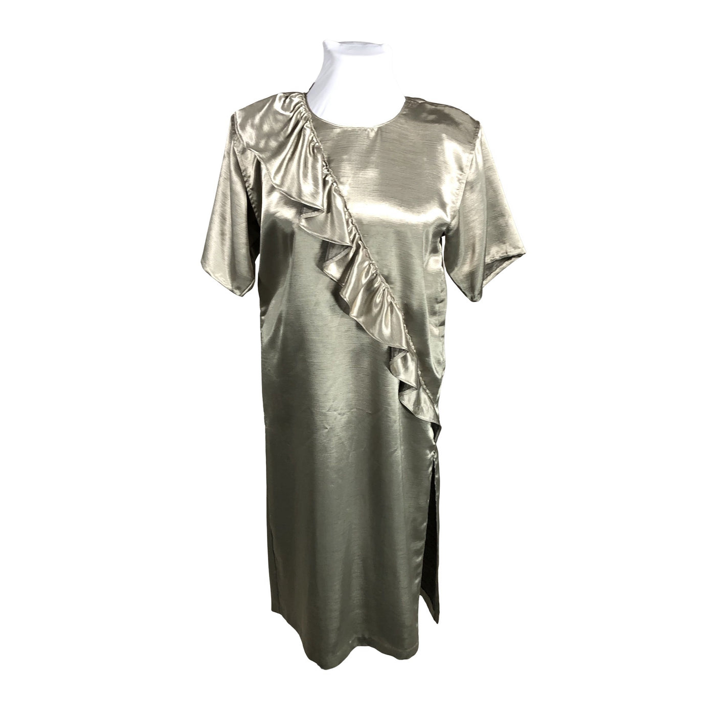 Naisten Handmade - Juhlamekko, koko 42 - Vihreä (1)