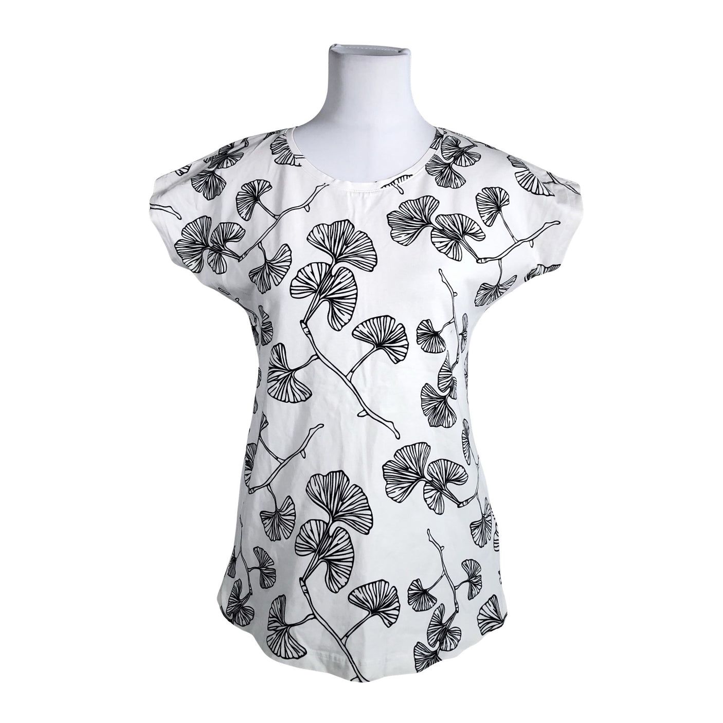 Naisten NOSH - T-paita, koko 36 - Valkoinen (1)