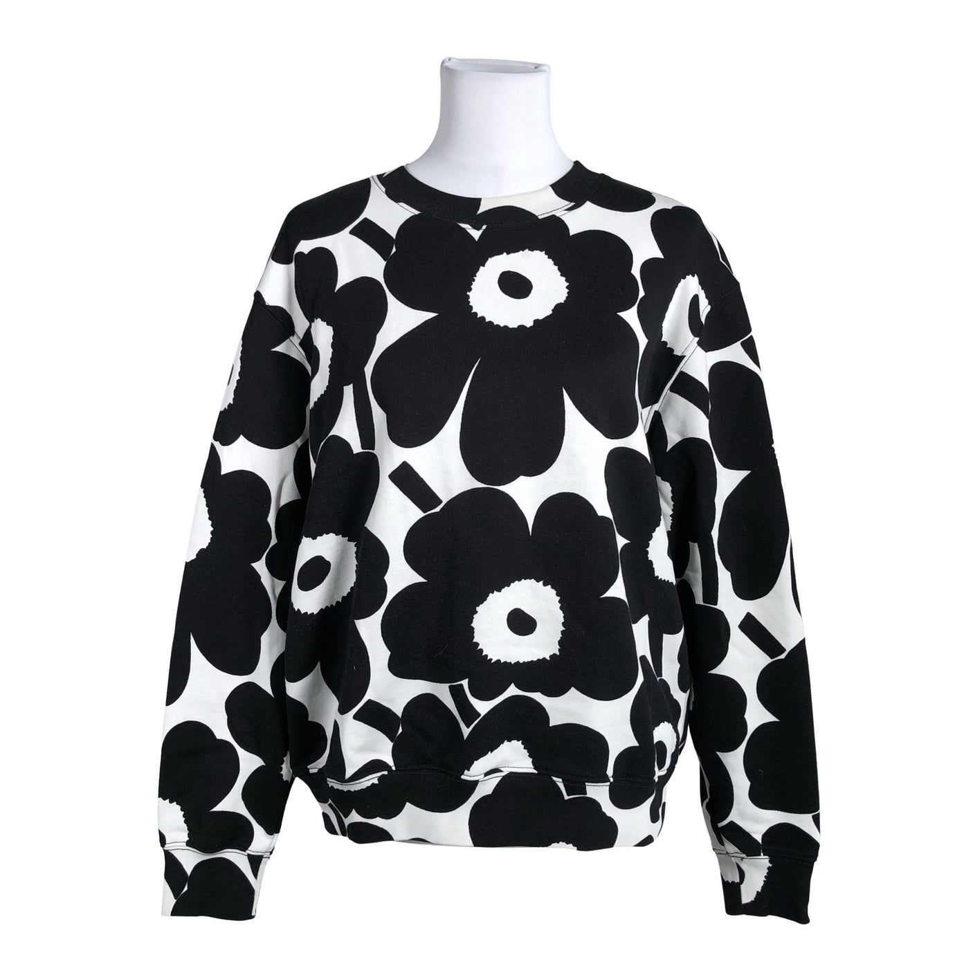 Naisten Marimekko - Collegepaita, koko 40 - Musta (1)