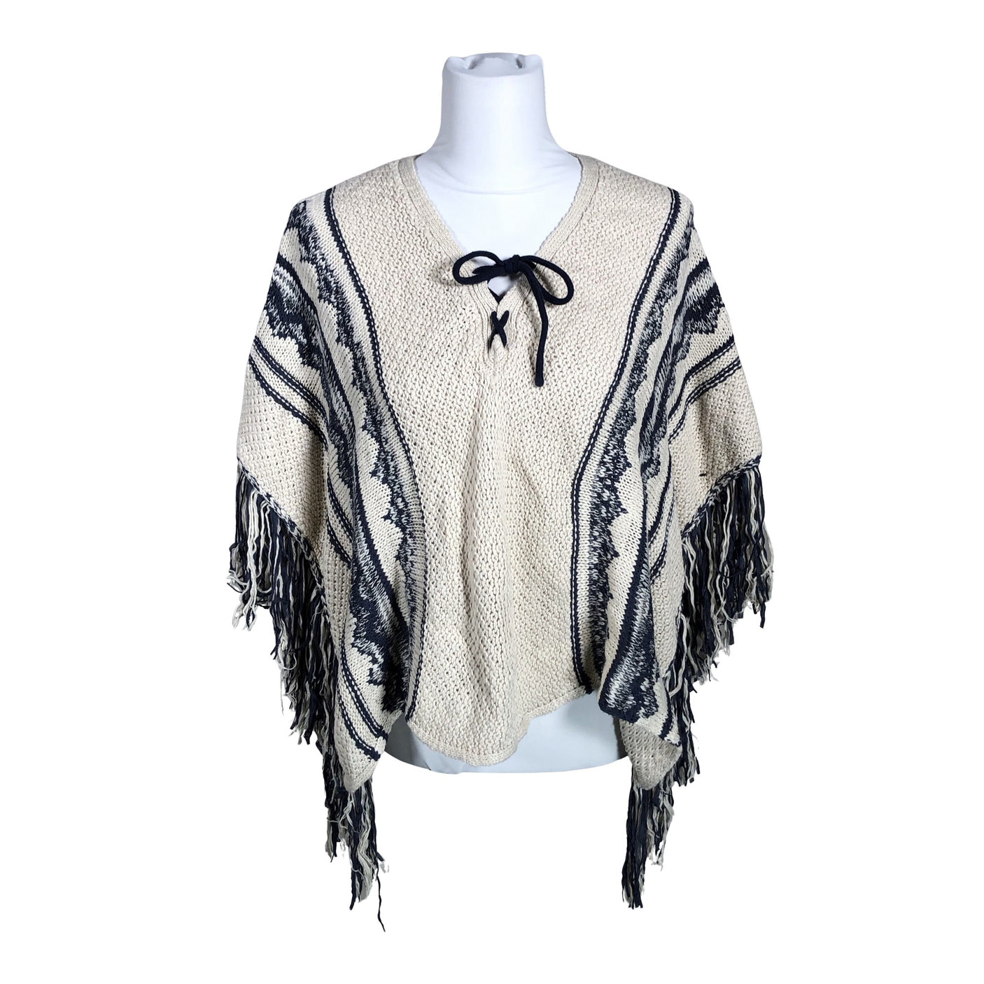 Naisten Deval - Poncho, koko 38 - Beige (1)