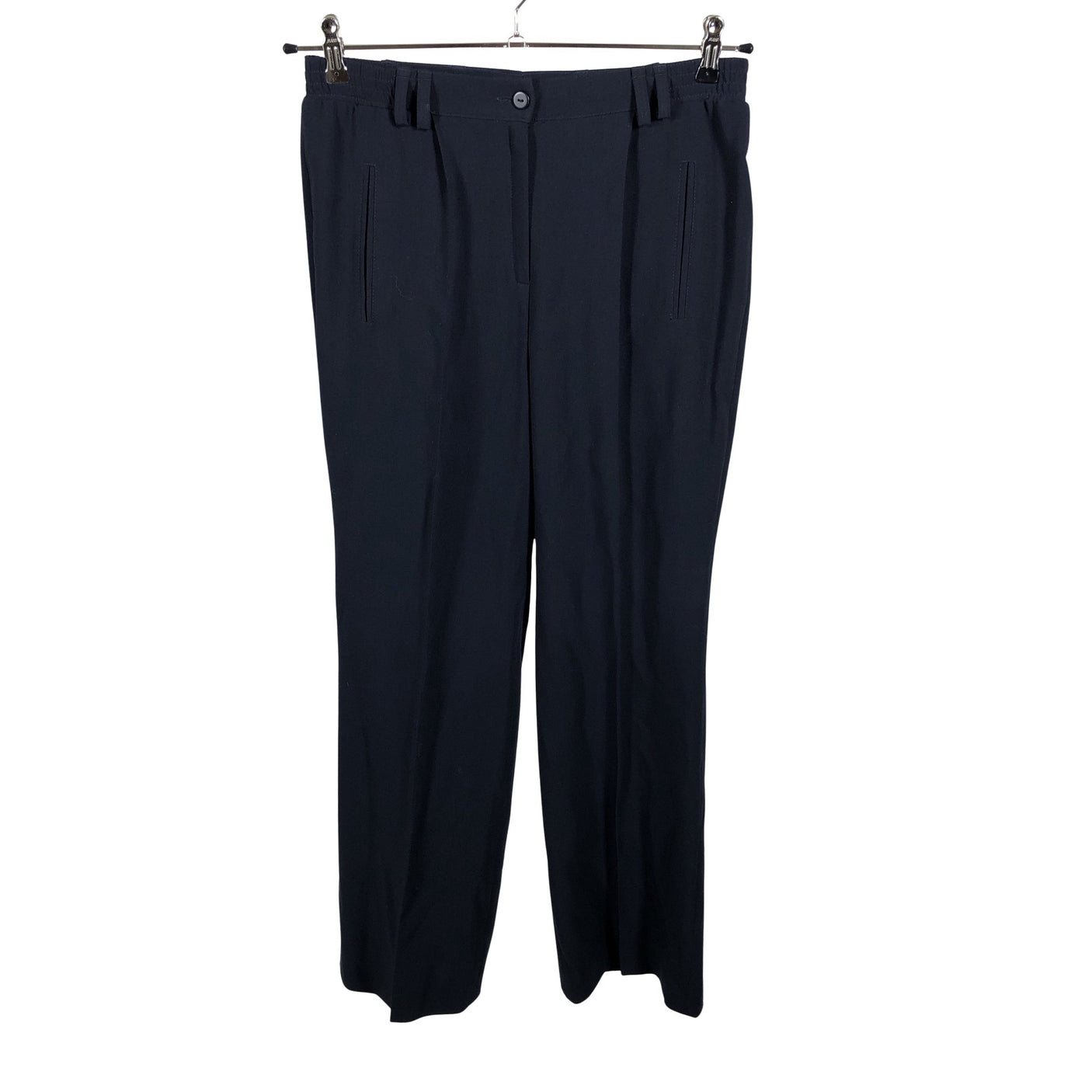 Naisten Eila Helén - Suorat housut, koko 34 - Sininen (1)