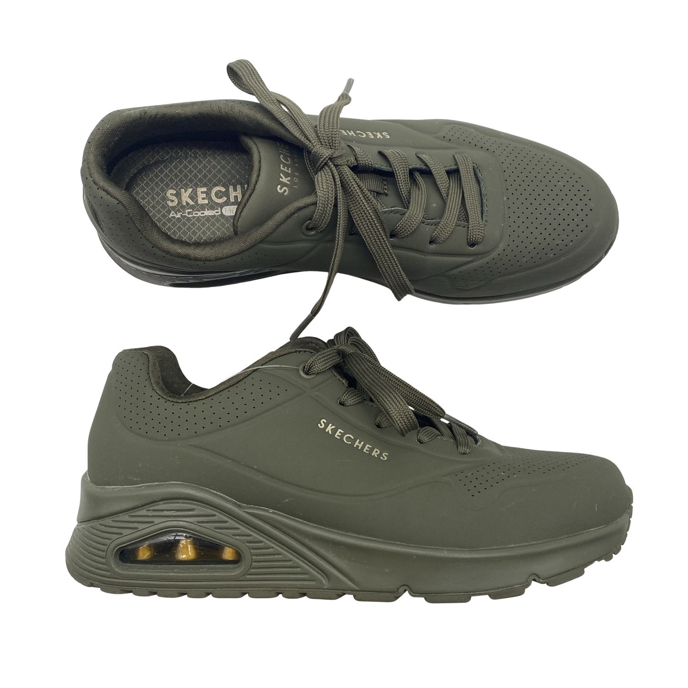 Naisten Skechers - Tennarit, koko 39 - Vihreä (1)
