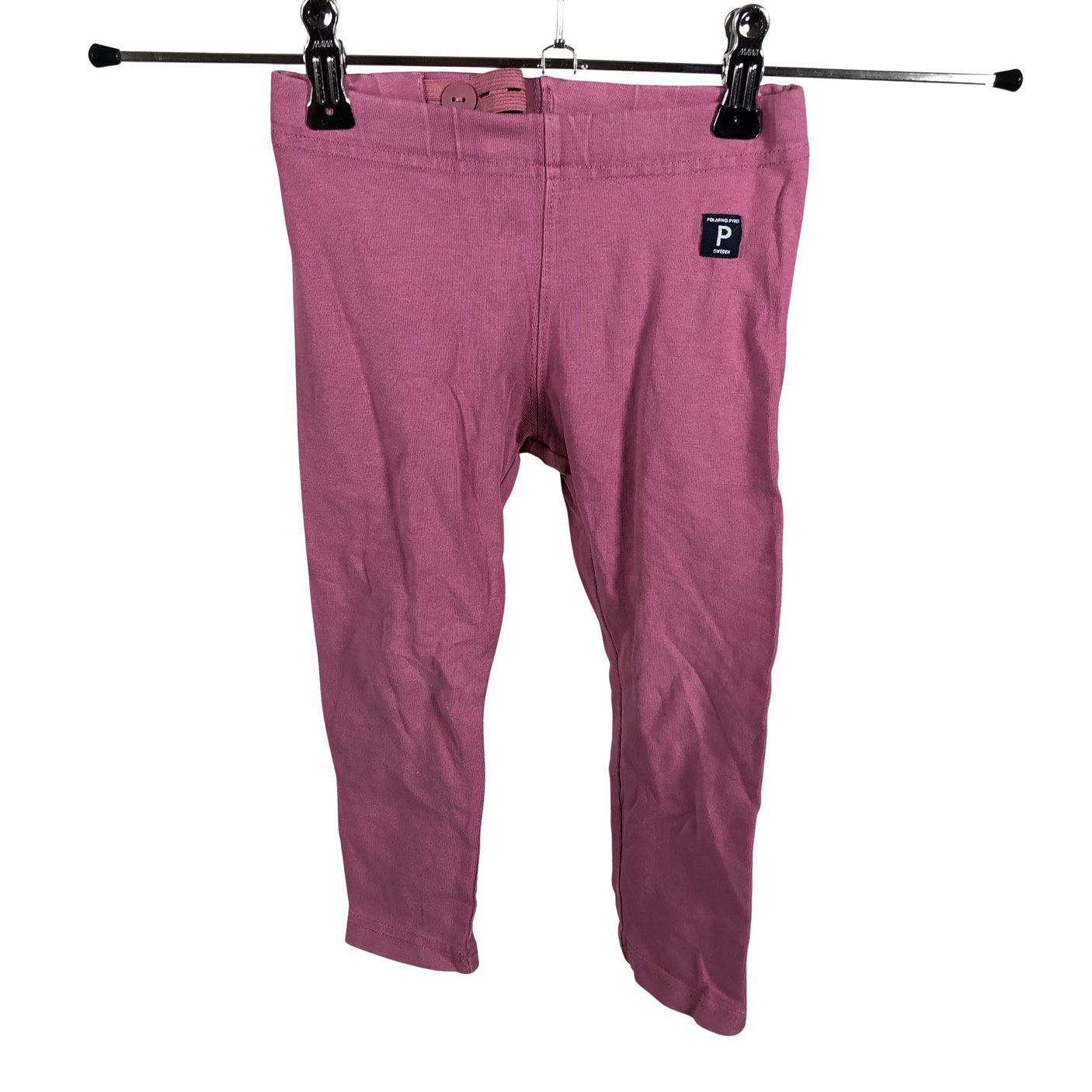 Tyttöjen Polarn O. Pyret - Leggingsit, koko 92 - 98 - Vaaleanpunainen (2)