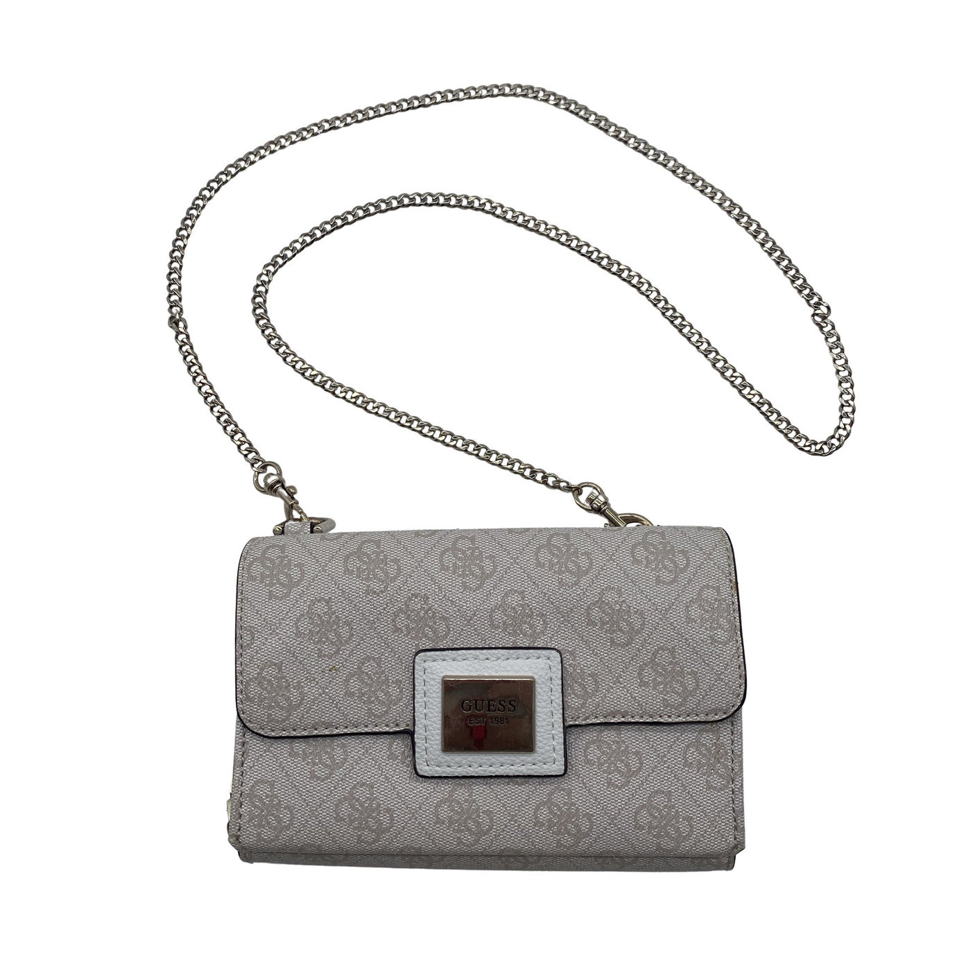 Naisten Guess - Olkalaukku, koko Mini - Beige (1)