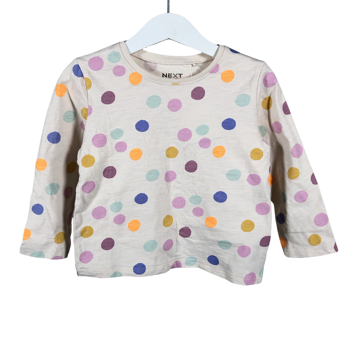 Unisex Next - Trikoopaita, koko 92 - 98 - Beige (1)