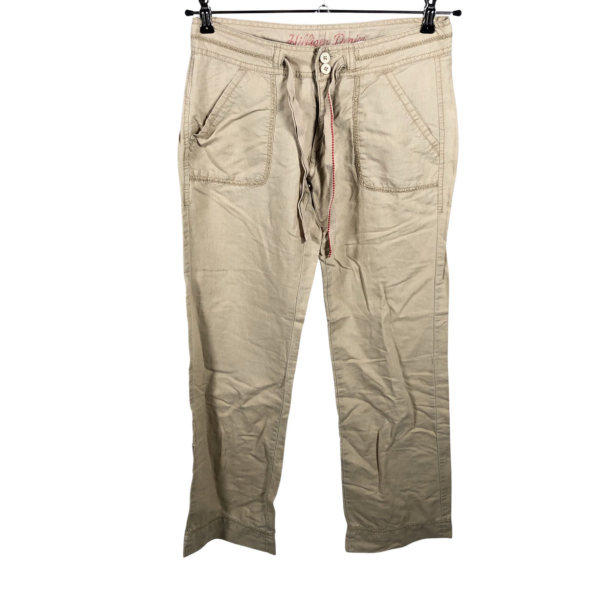 Naisten Tommy Hilfiger - Kangashousut, koko W27 - Beige (1)