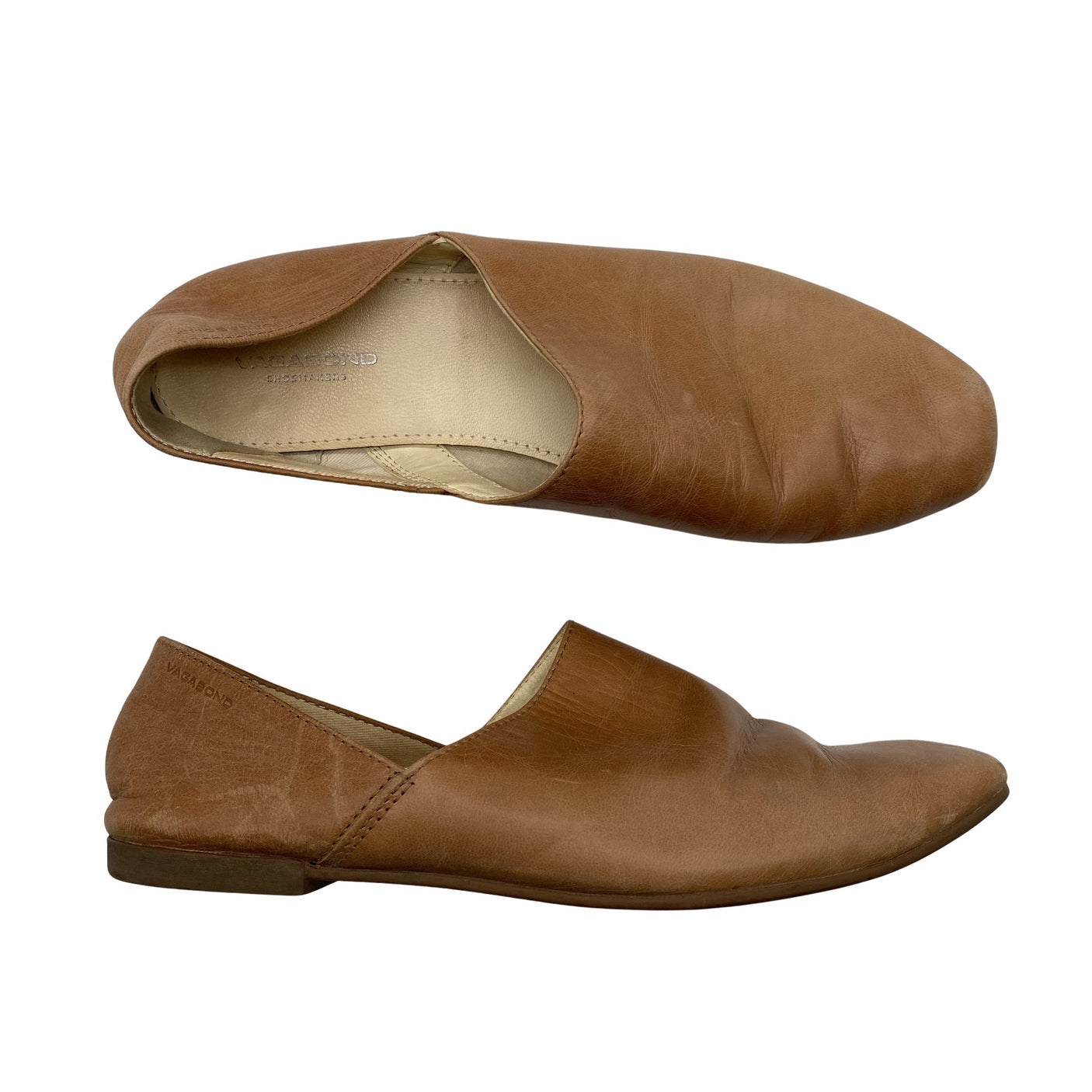 Naisten Vagabond - Loaferit, koko 37 - Beige (1)