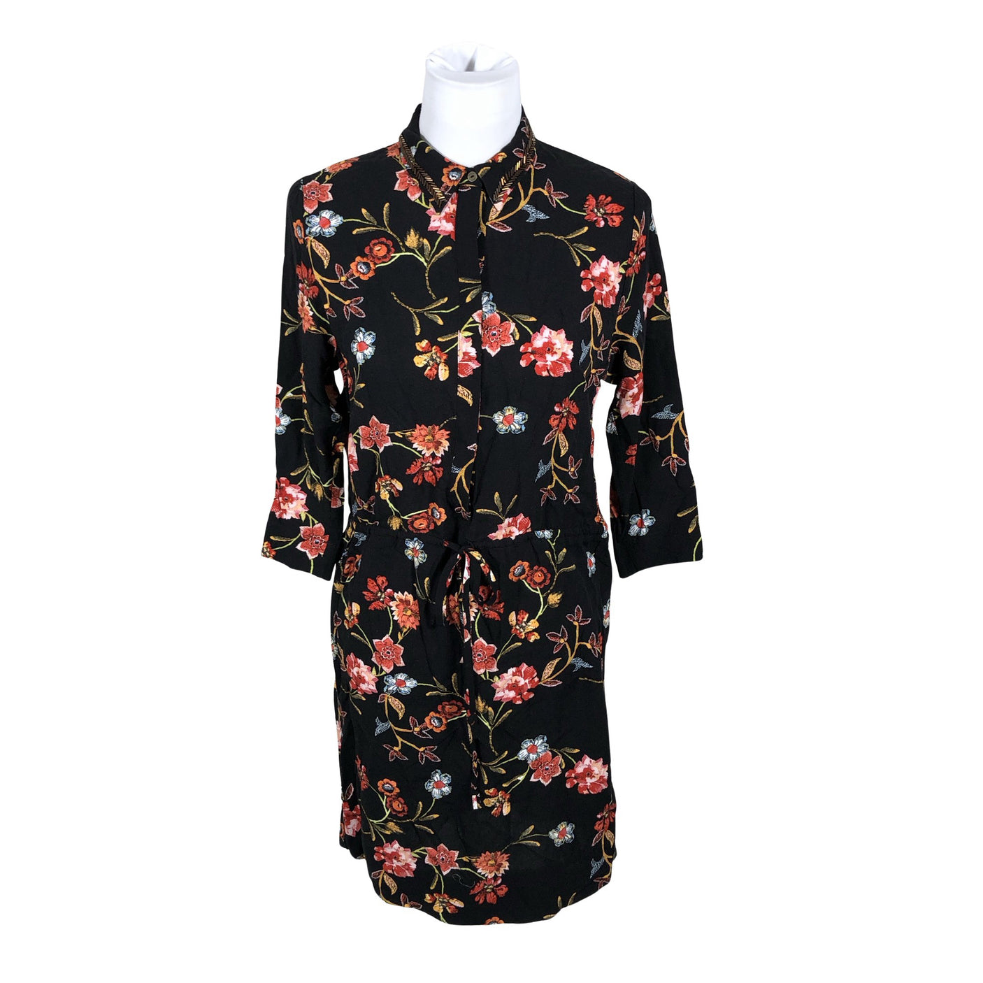 Naisten Garcia Jeans - Sifonkimekko, koko 34 - Musta (1)