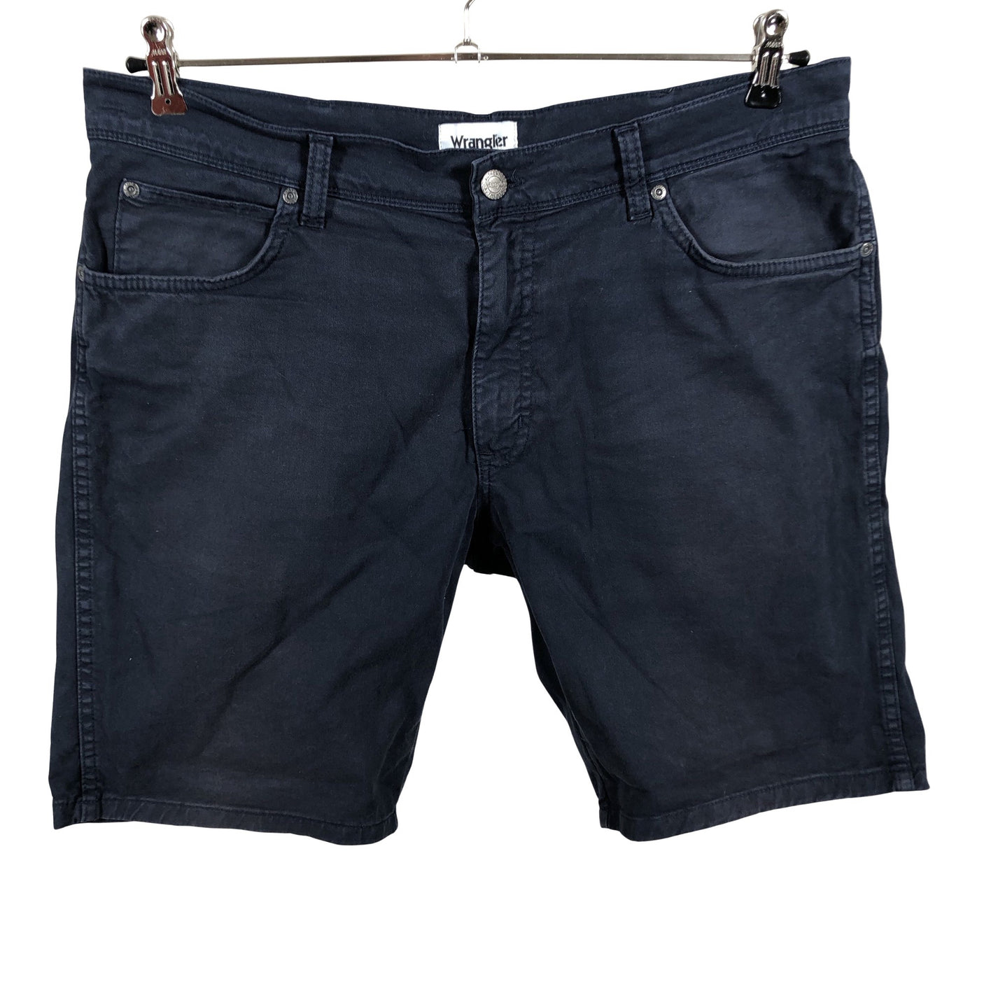 Miesten Wrangler - Farkkushortsit, koko W34 - Sininen (1)