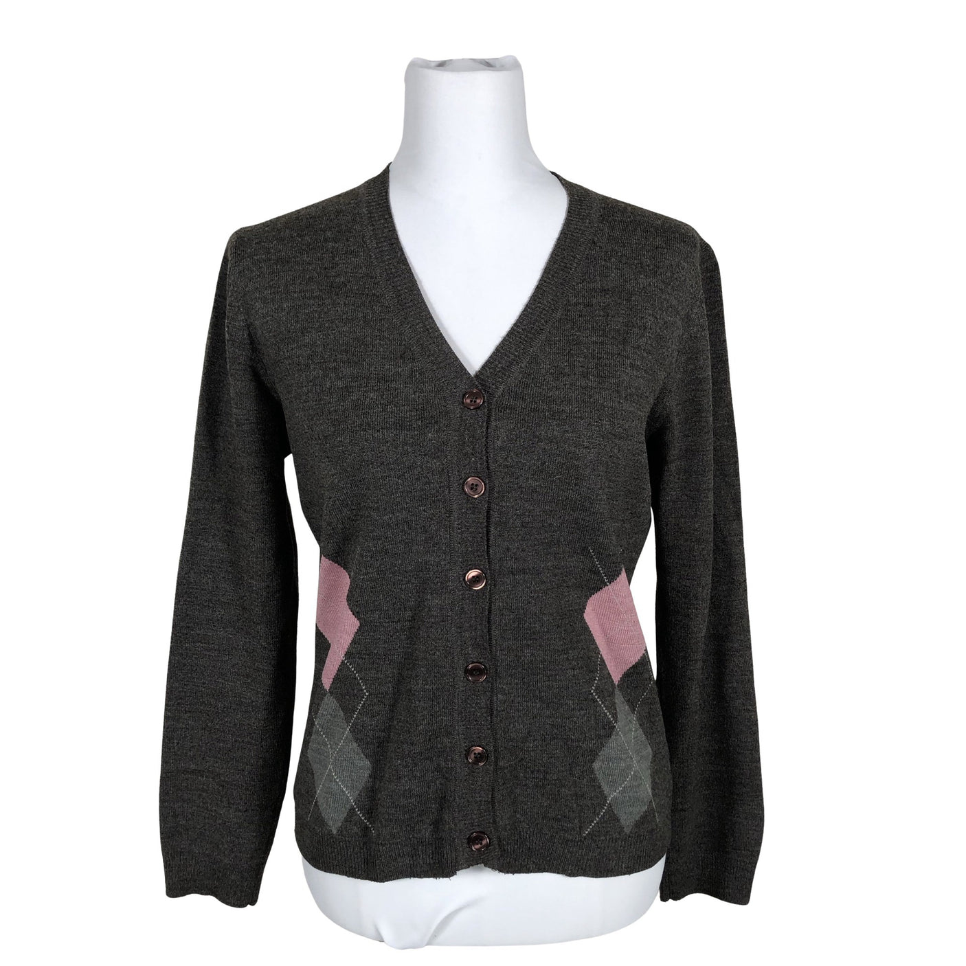 Naisten Voglia - Neuletakki, koko 38 - Ruskea (1)