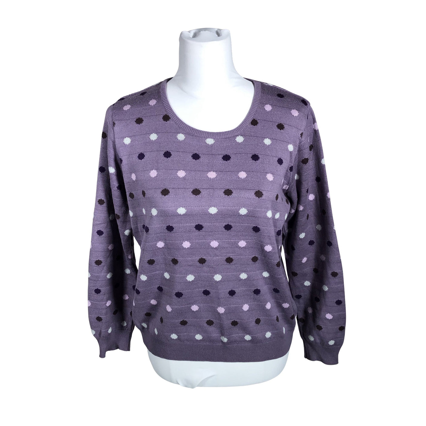 Naisten Skovhuus - Neulepaita, koko 38 - Violetti (1)