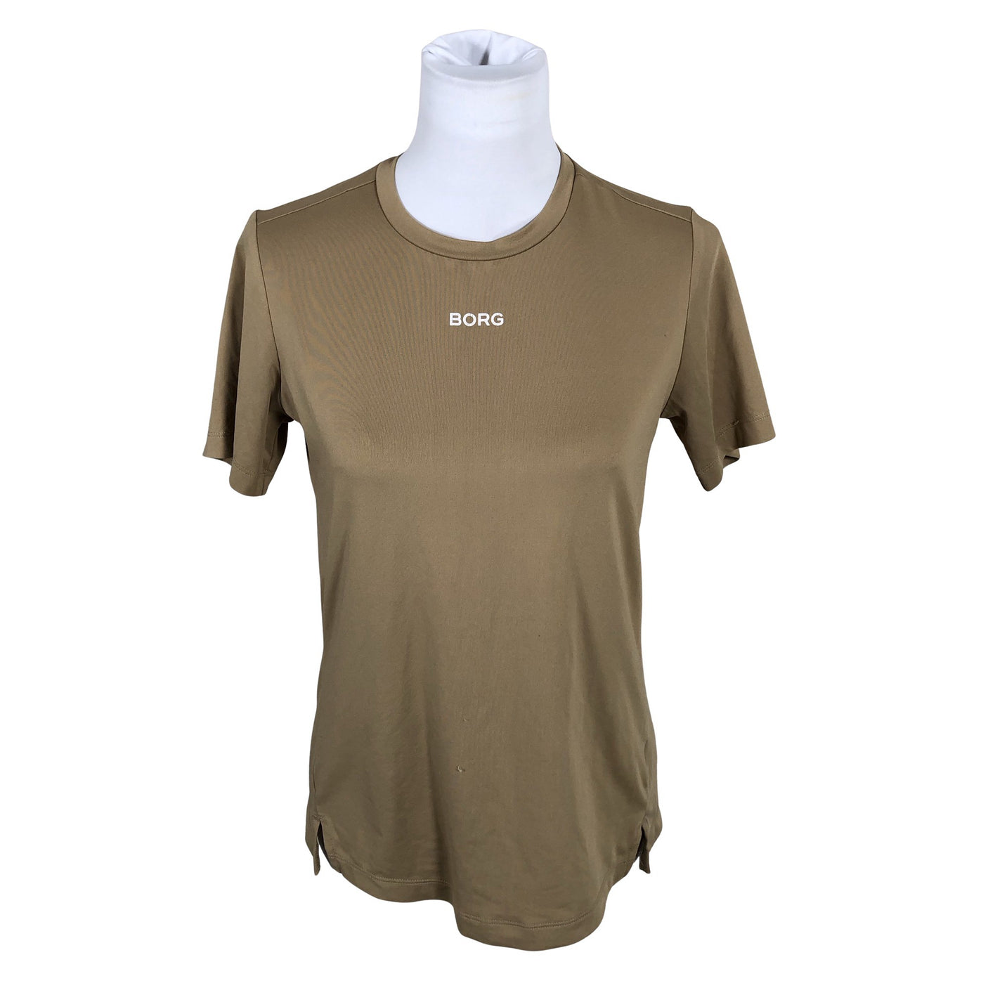 Naisten Björn Borg - Urheilupaita, lyhyet hihat, koko 36 - Beige (1)