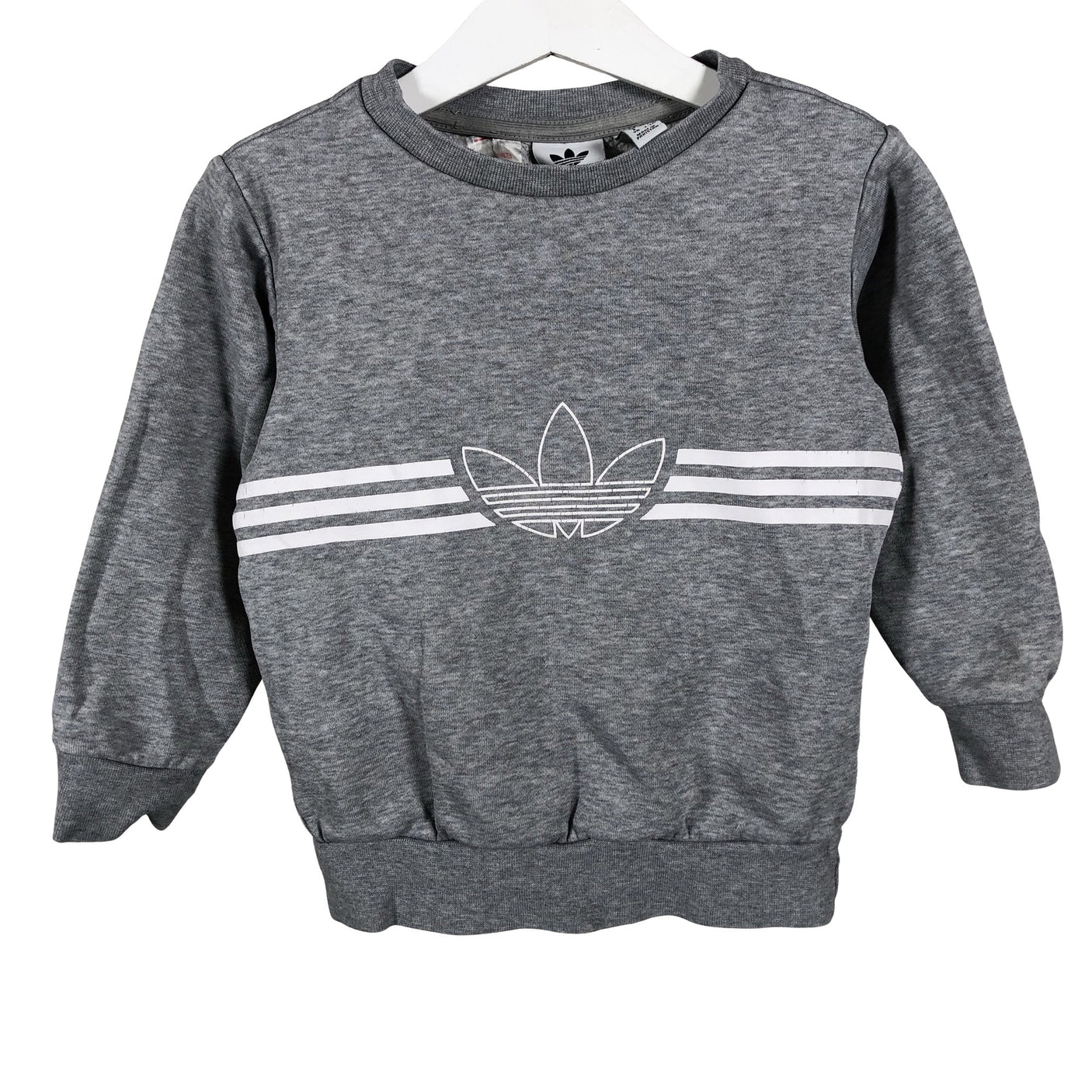Unisex Adidas - Collegepaita, koko 92 - 98 - Harmaa (2)