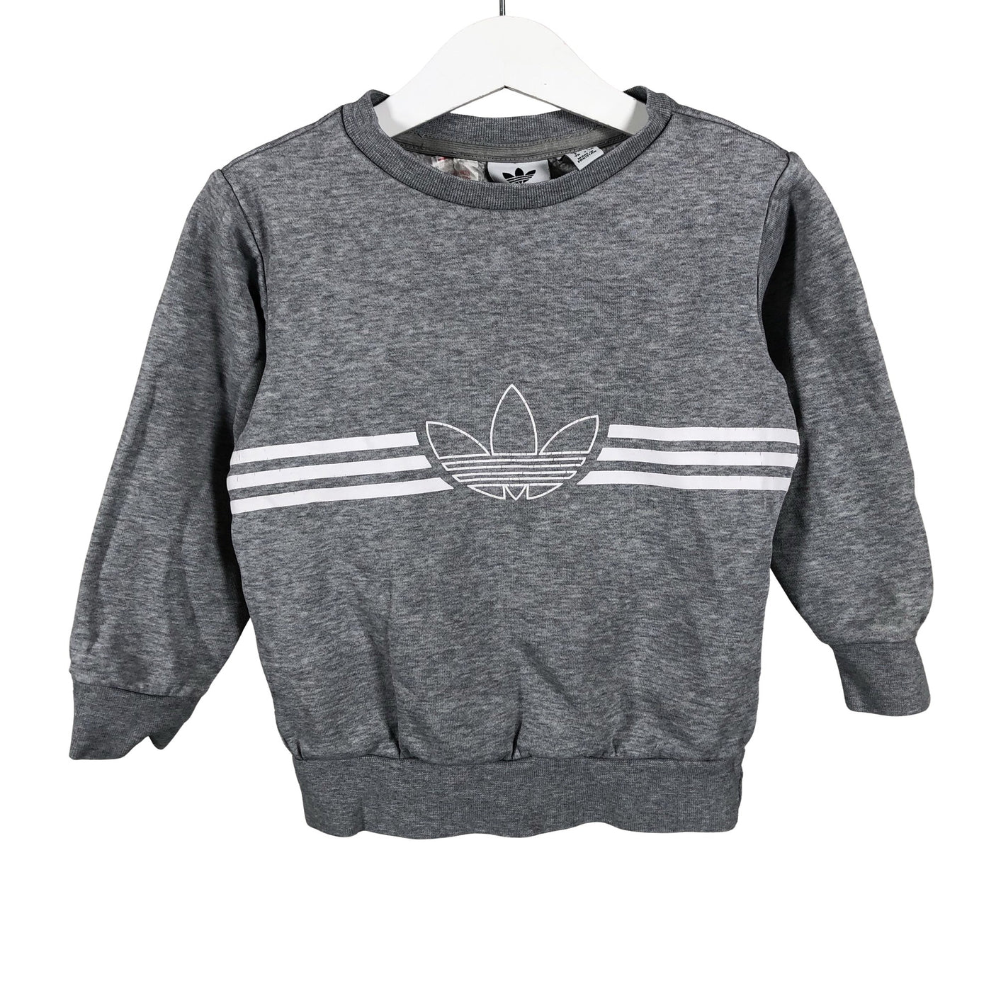 Unisex Adidas - Collegepaita, koko 92 - 98 - Harmaa (1)