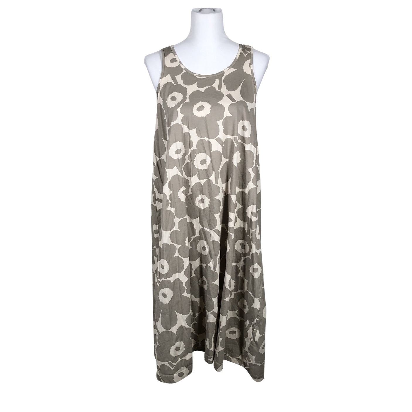 Naisten Marimekko - Trikoomekko, koko 36 - Harmaa (1)