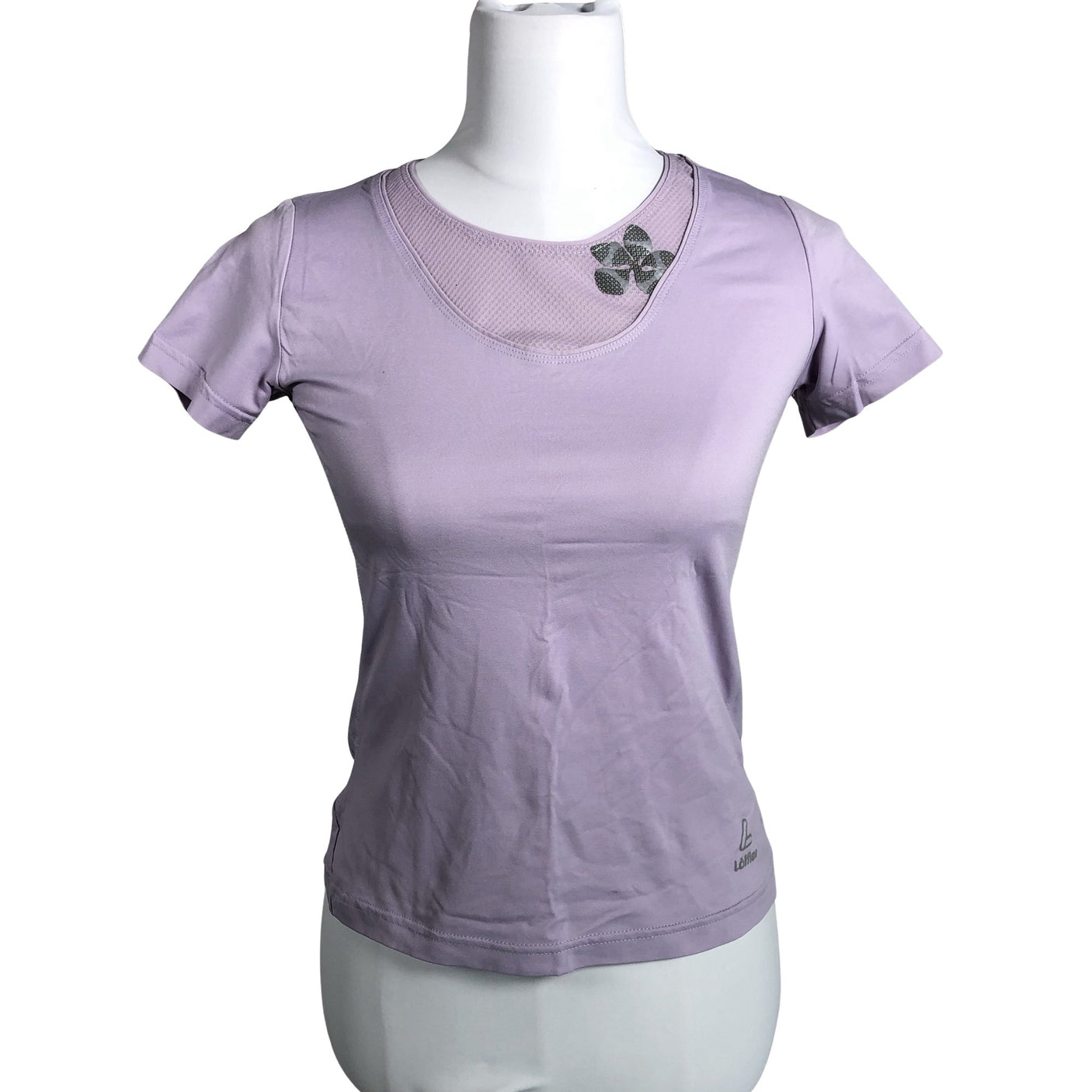 Naisten Löffler - Urheilupaita, lyhyet hihat, koko 34 - Violetti (1)