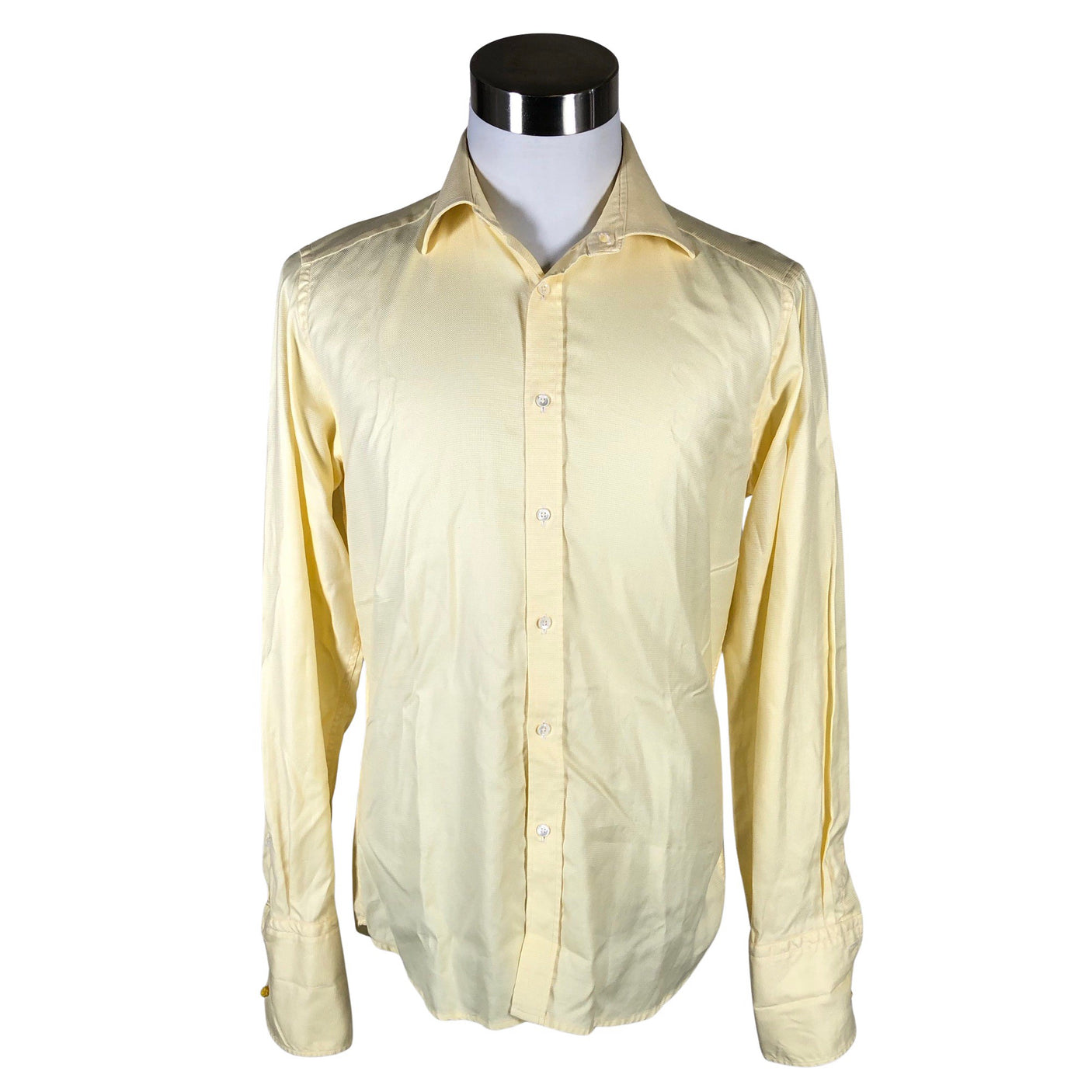 Miesten Stenströms - Kauluspaita, koko L - Keltainen (1)