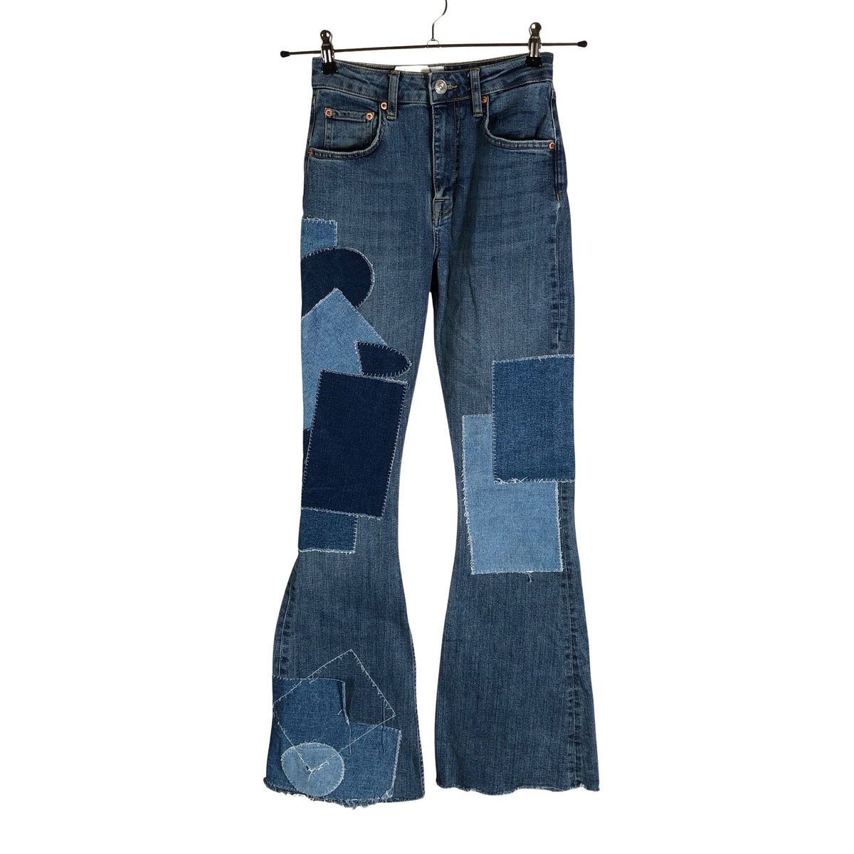 Naisten Urban Outfitters - Farkut, koko W26 - Sininen (1)