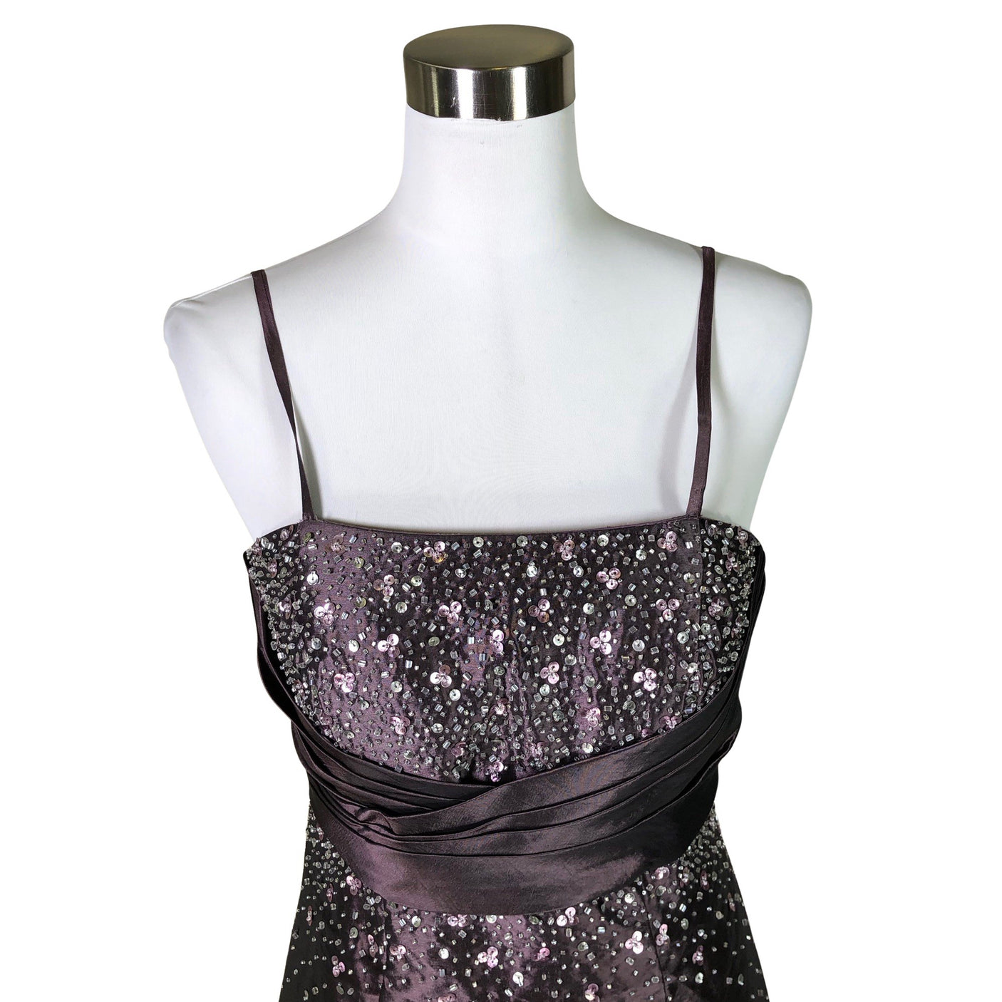 Naisten Handmade - Iltapuku, koko 34 - Violetti (2)
