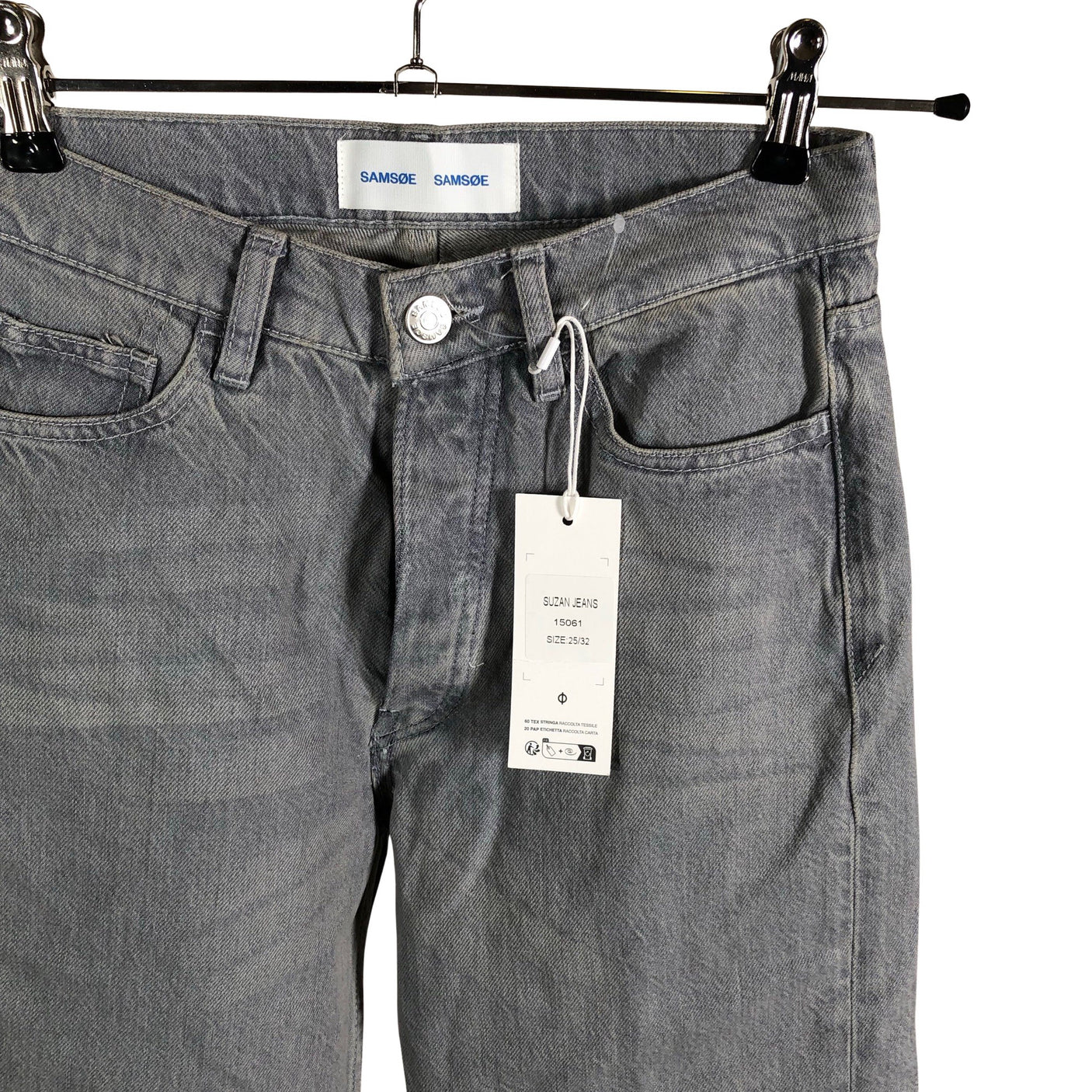 Naisten Samsoe&Samsoe - Farkut, koko W25 - Harmaa