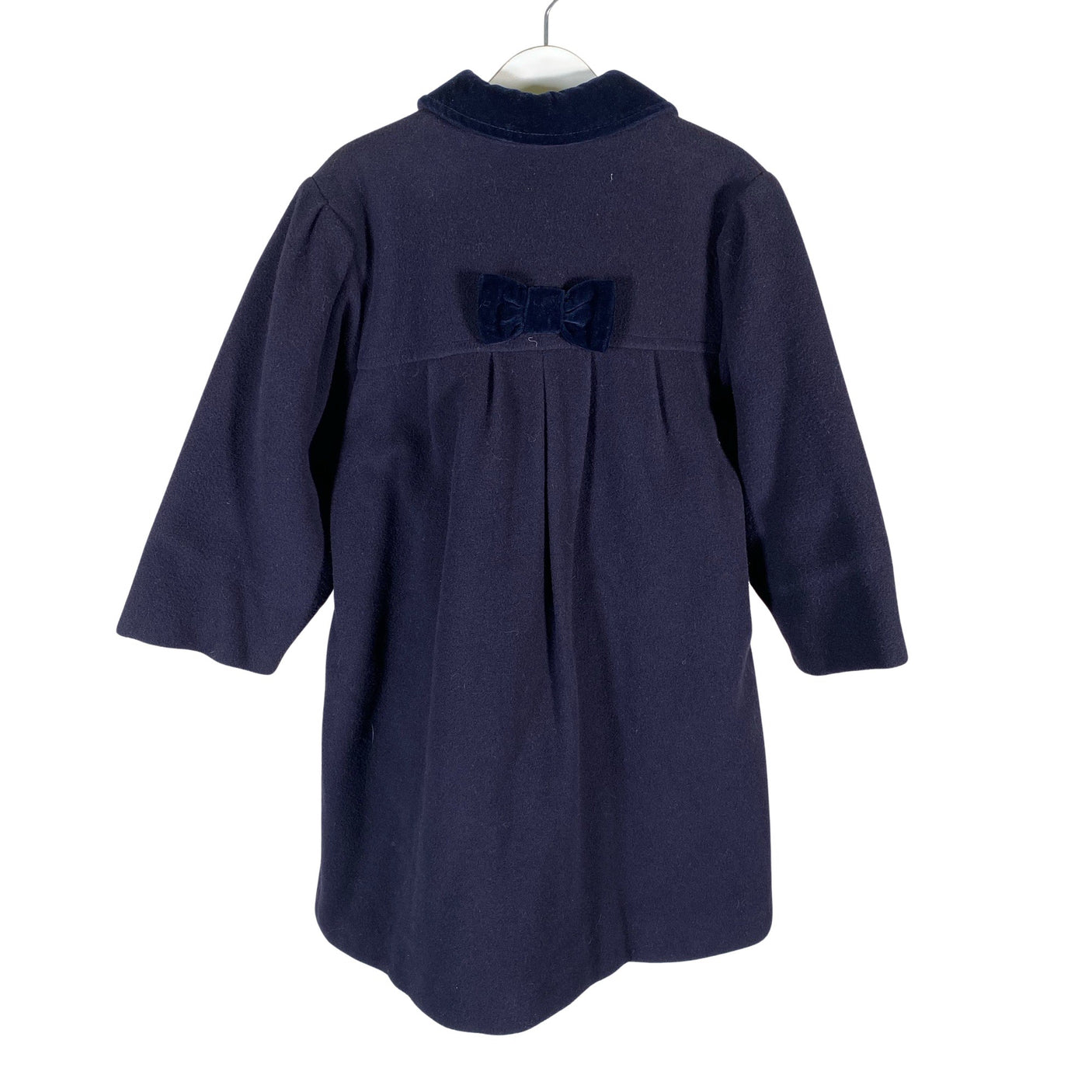 Tyttöjen Travalle - Villakangastakki, koko 98 - 104 - Harmaa (2)
