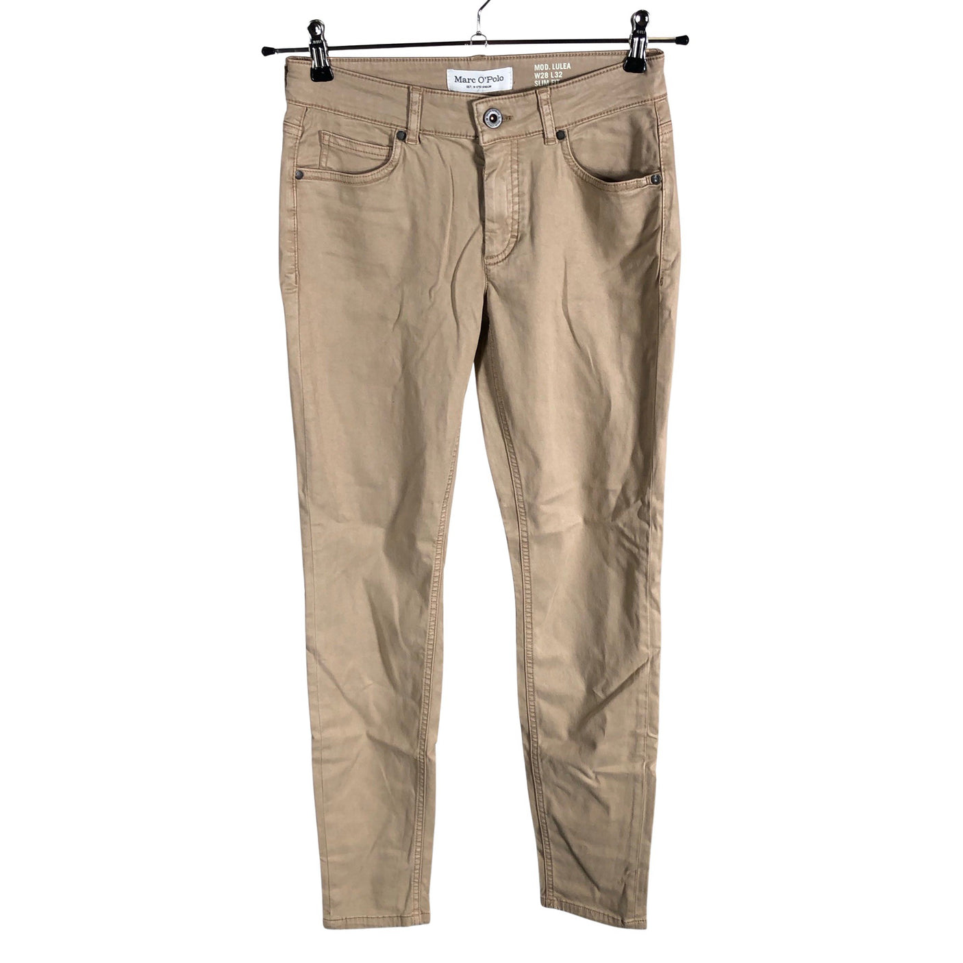 Naisten Marc O'Polo - Kangashousut, koko W28 - Beige (1)