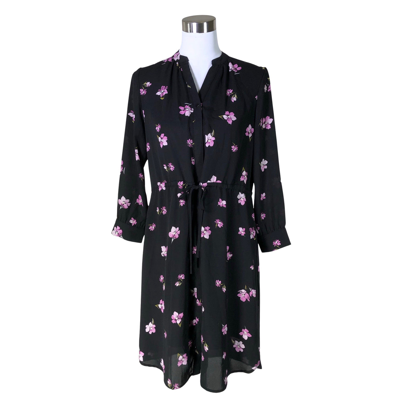 Unisex Selected - Schiffon dress, size 34 - Black